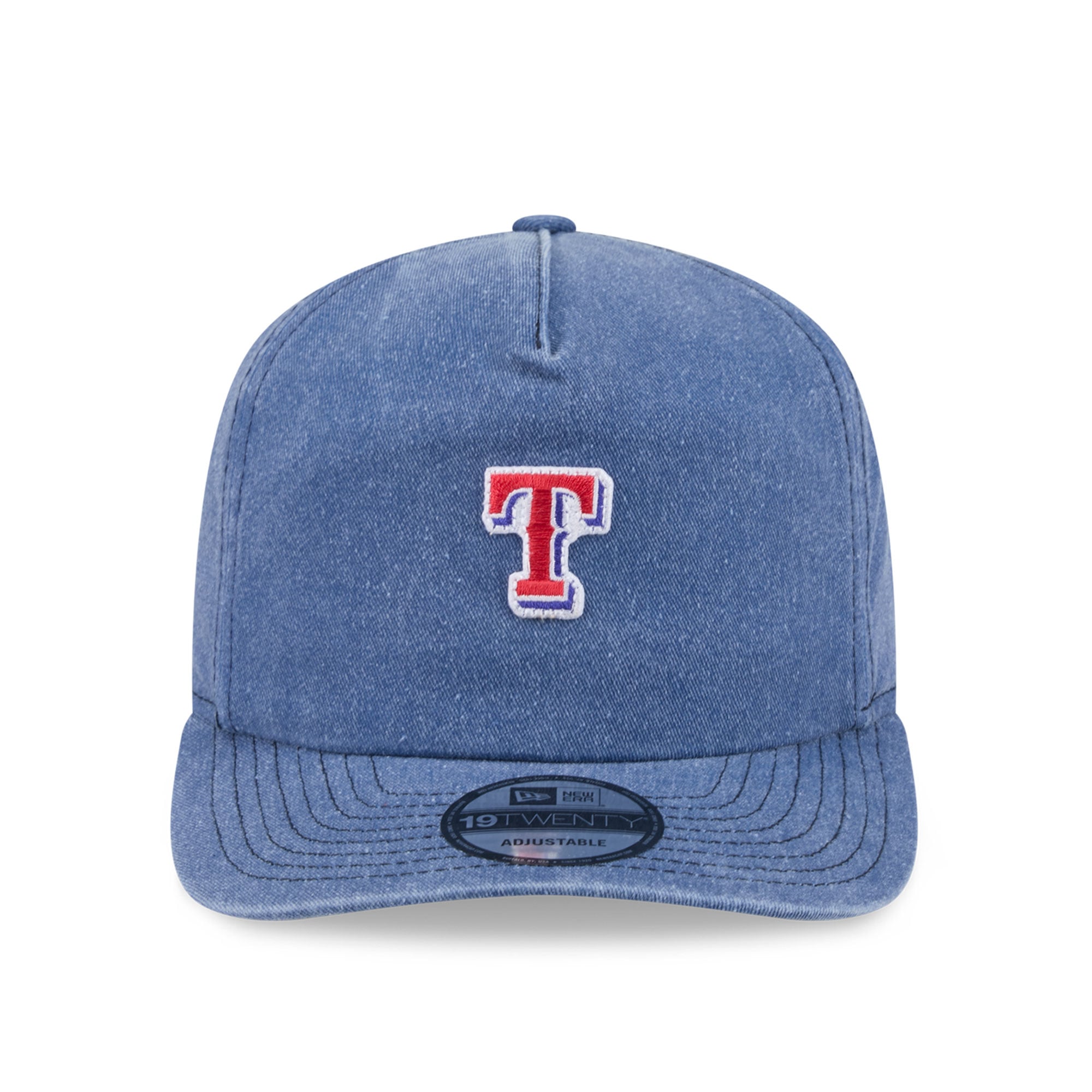 Casquette New Era Royal Texas Rangers 19TWENTY Micro réglable pour homme