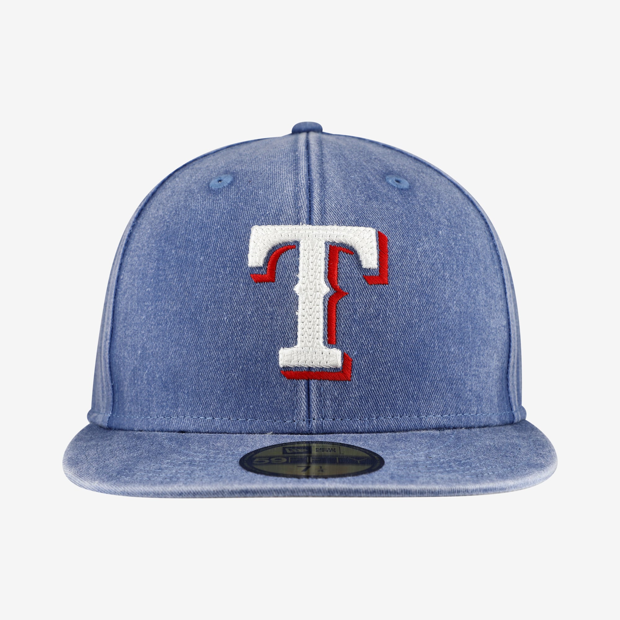 Casquette ajustée New Era Royal Texas Rangers 59FIFTY pour homme