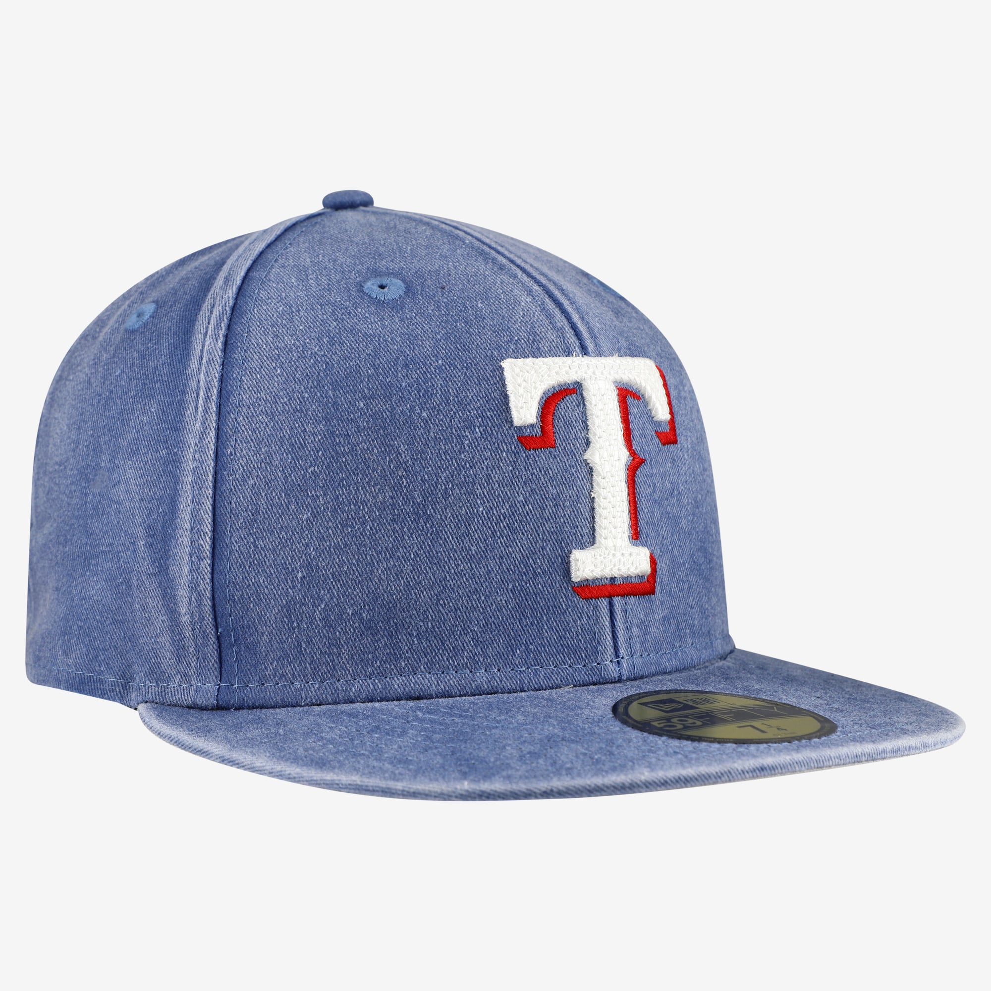 Casquette ajustée New Era Royal Texas Rangers 59FIFTY pour homme