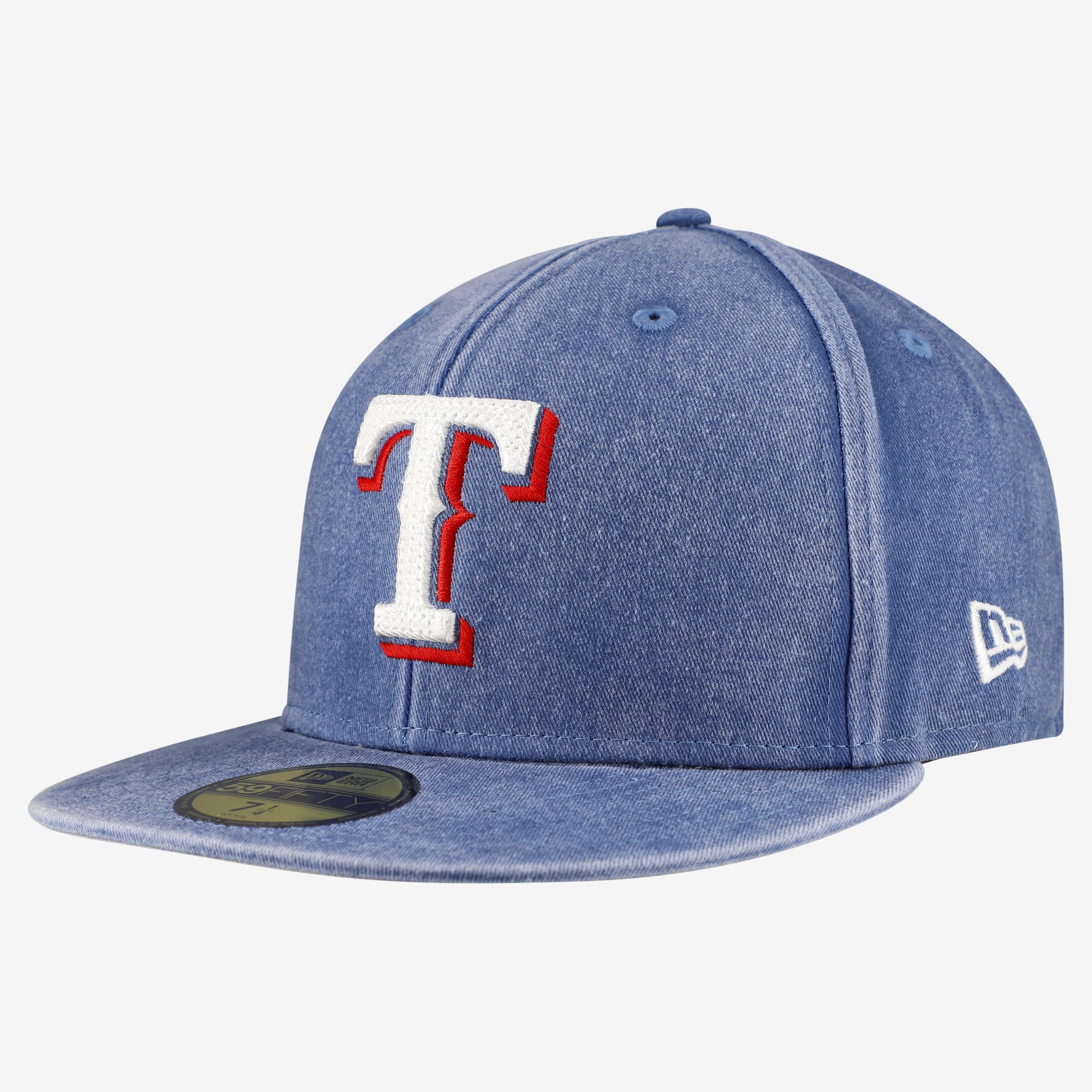 Casquette ajustée New Era Royal Texas Rangers 59FIFTY pour homme