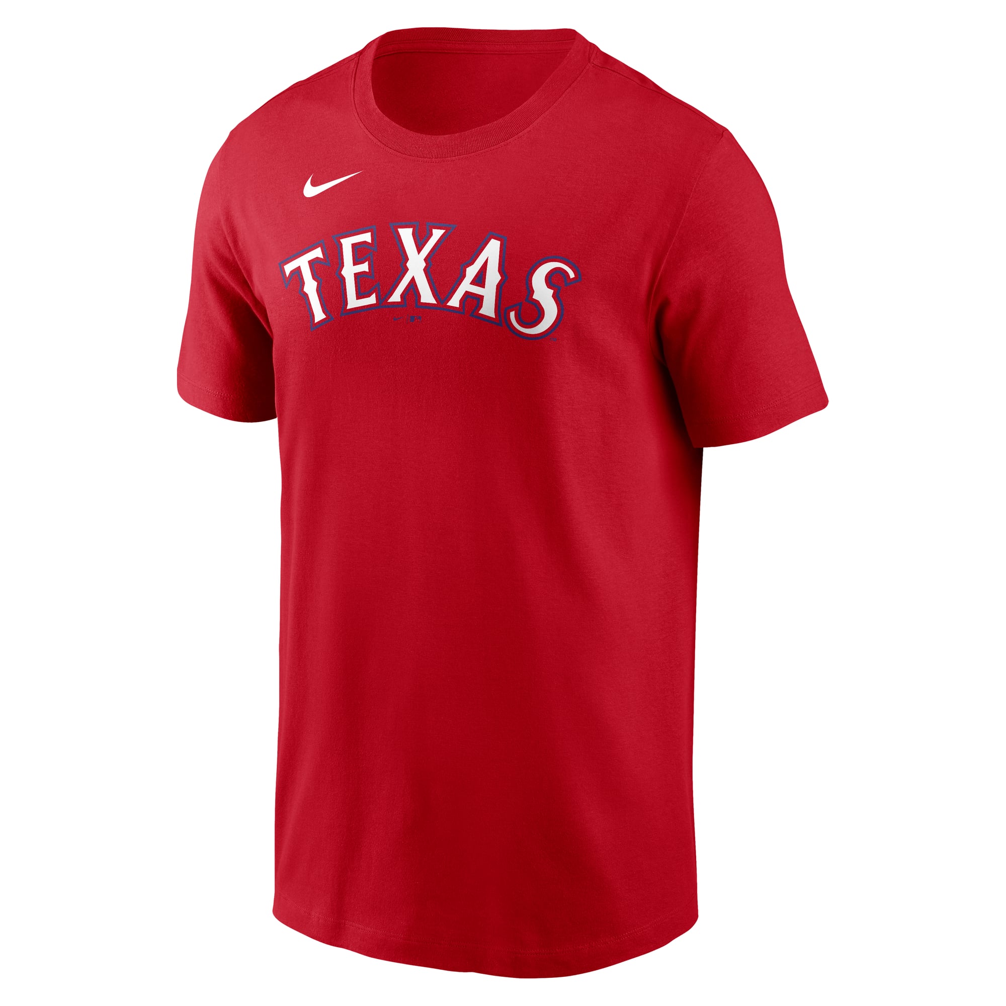 Men's Nike Adolis Garcia Red Texas Rangers Name & Number T-Shirt