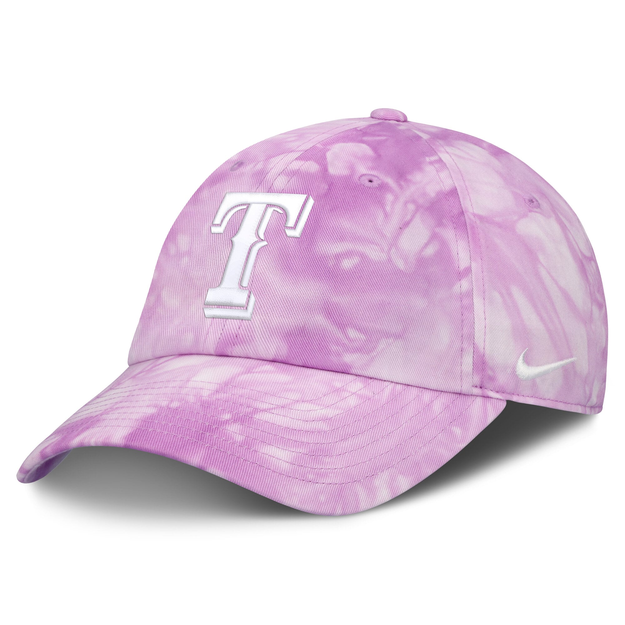 Casquette ajustable Nike rose clair Texas Rangers pour homme, édition spéciale fête des mères