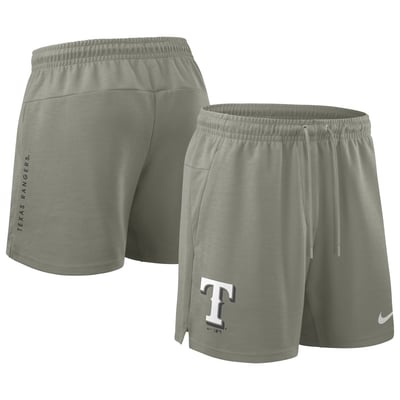 Texas Rangers Nike Statement Primary Dri-FIT Shorts - Olive
