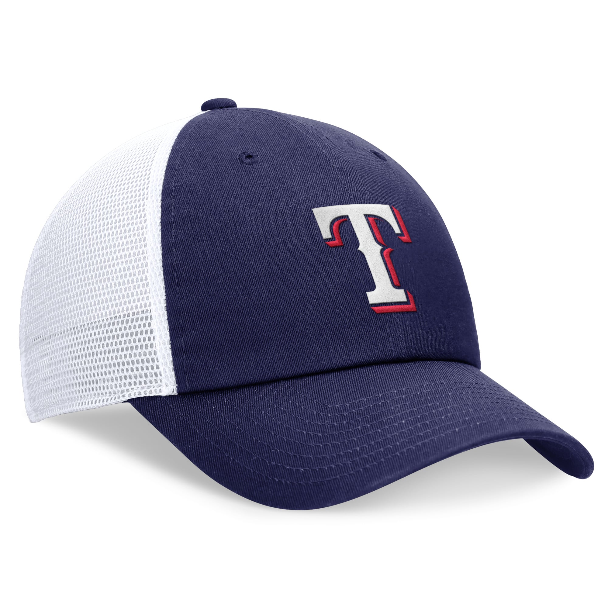 Men's Nike Royal Texas Rangers Club Trucker Adjustable Hat