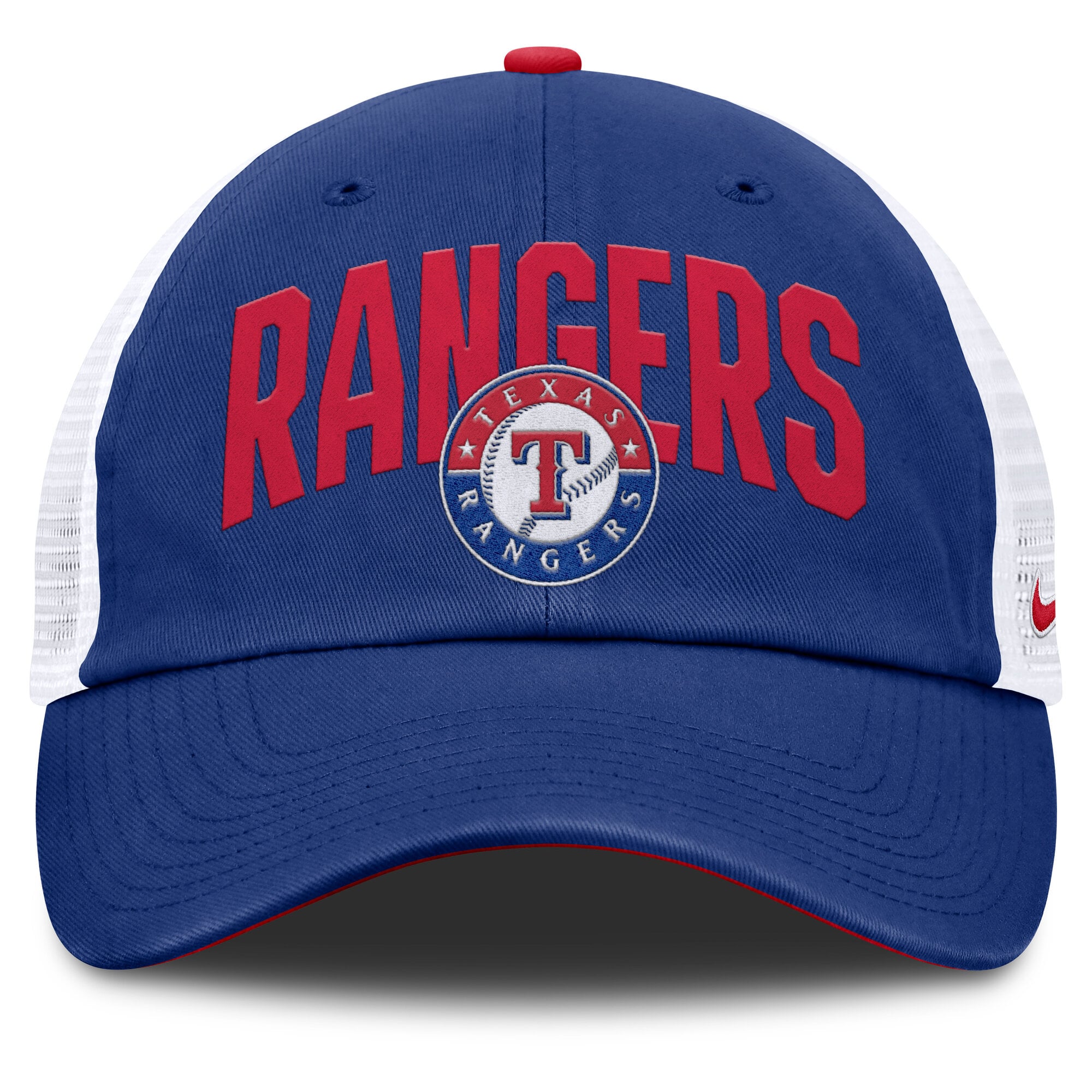 Men's Nike Royal Texas Rangers Primetime Club Adjustable Trucker Hat