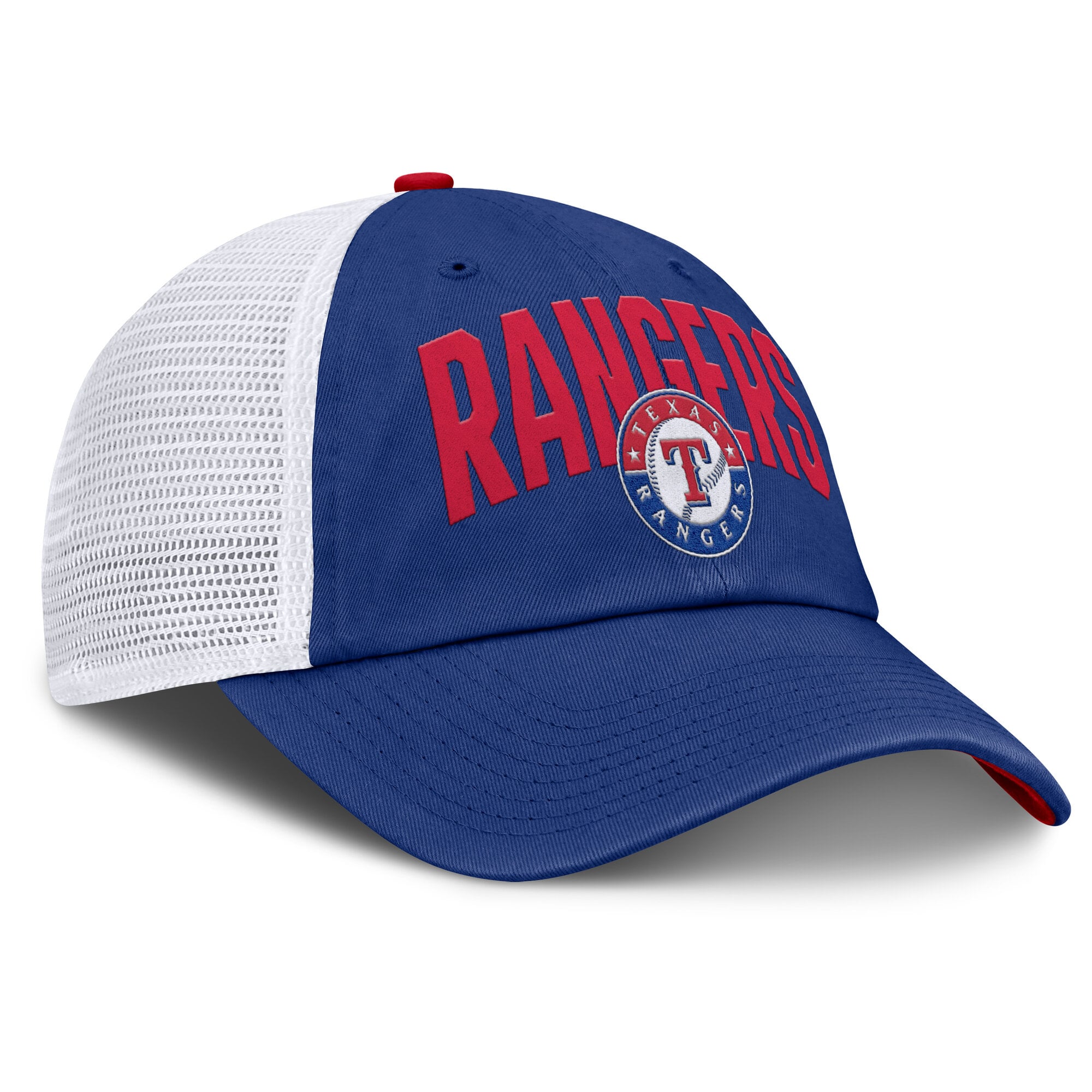 Men's Nike Royal Texas Rangers Primetime Club Adjustable Trucker Hat