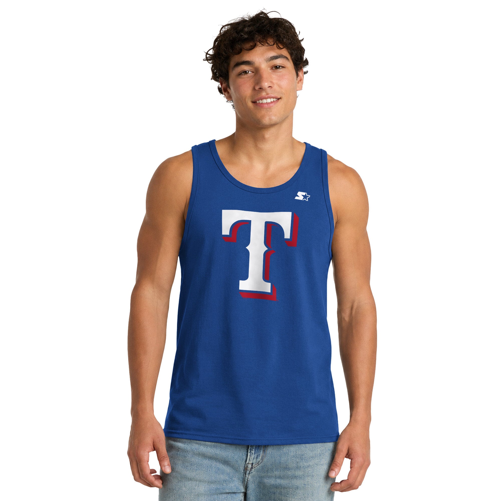 Débardeur Starter Royal Texas Rangers pour homme