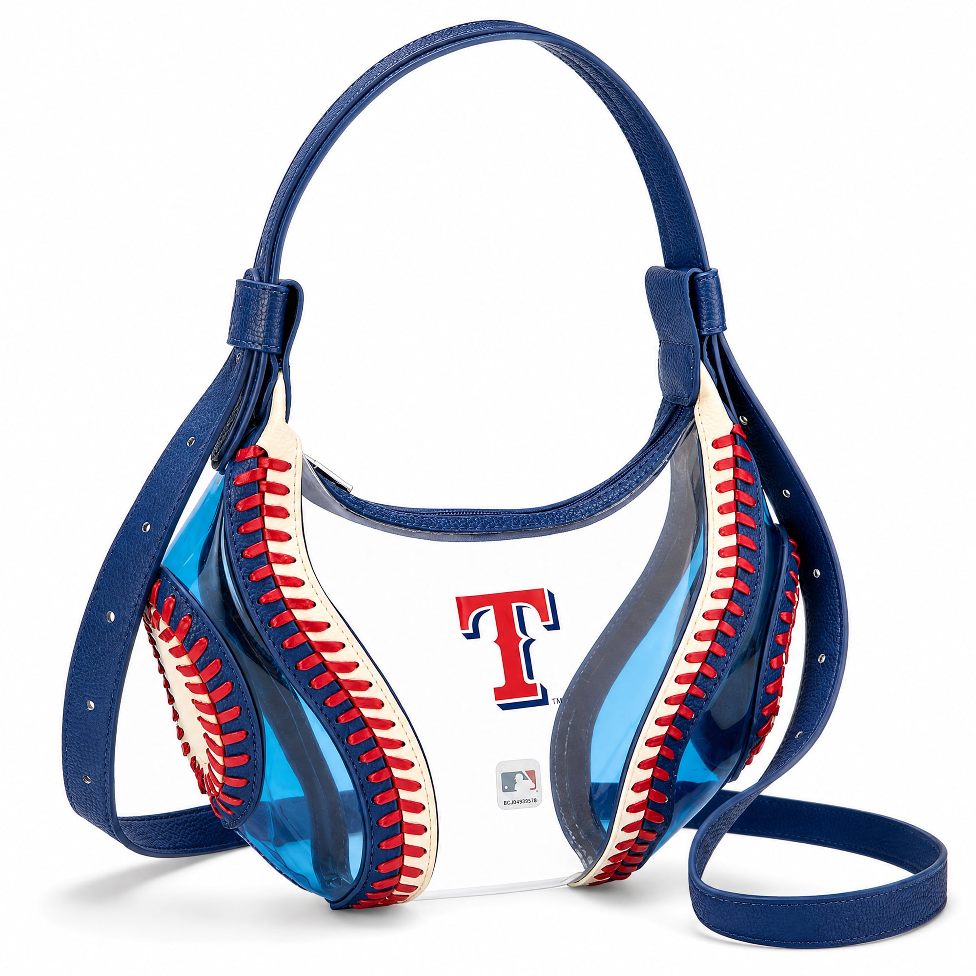 Montana West Texas Rangers Clear Slouchy Shoulder Bag