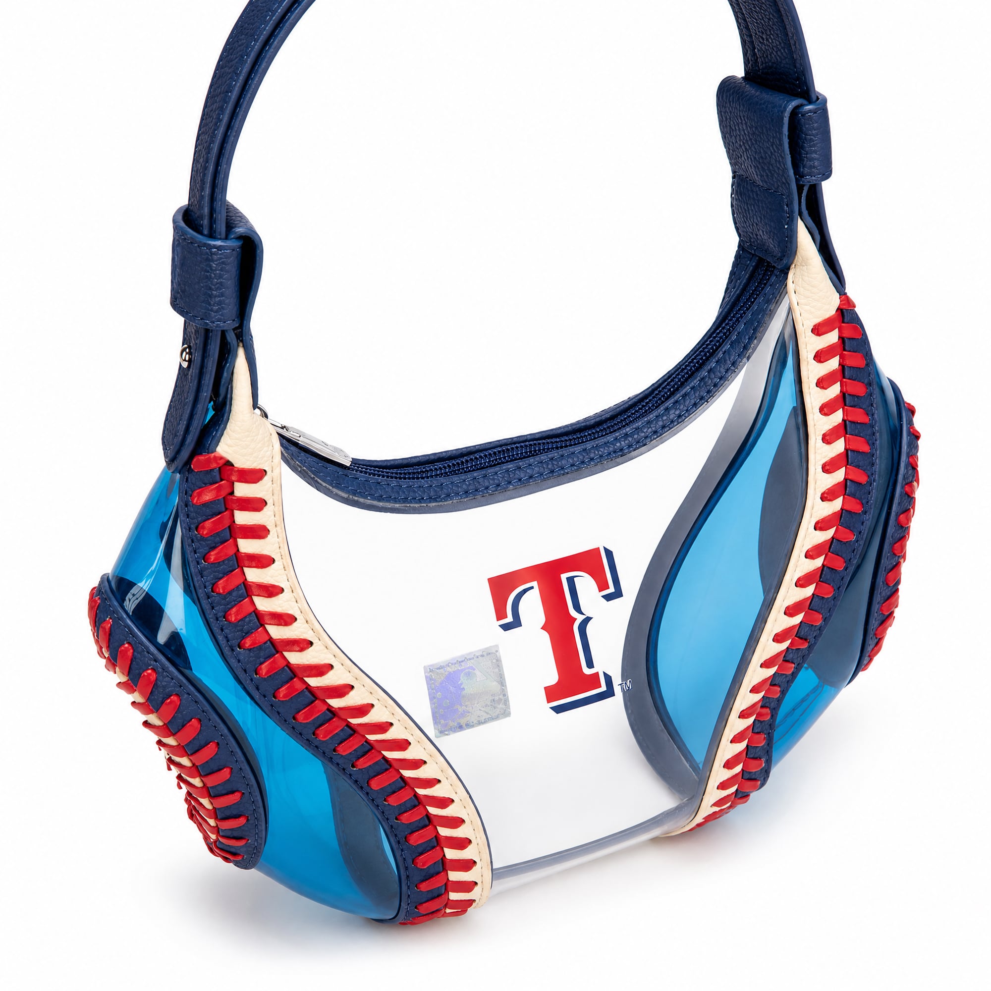 Montana West Texas Rangers Clear Slouchy Shoulder Bag