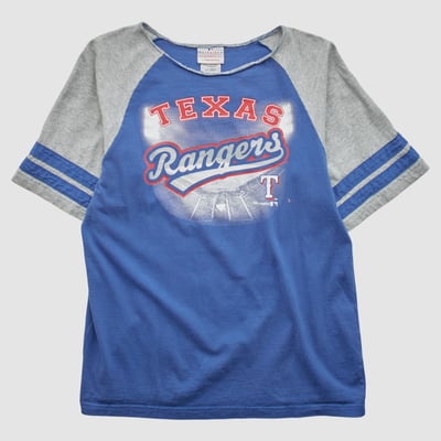 Texas Rangers Genuine Merchandise 2000s T-shirt - Blue - Yth XL by Fanatics Real Vintage