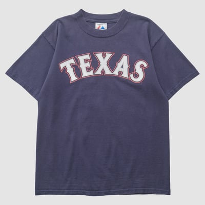 Texas Rangers Majestic 2000s T-shirt - Navy - Yth L by Fanatics Real Vintage