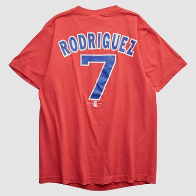 Texas Rangers SPORT 1999 T-shirt - Red - M by Fanatics Real Vintage
