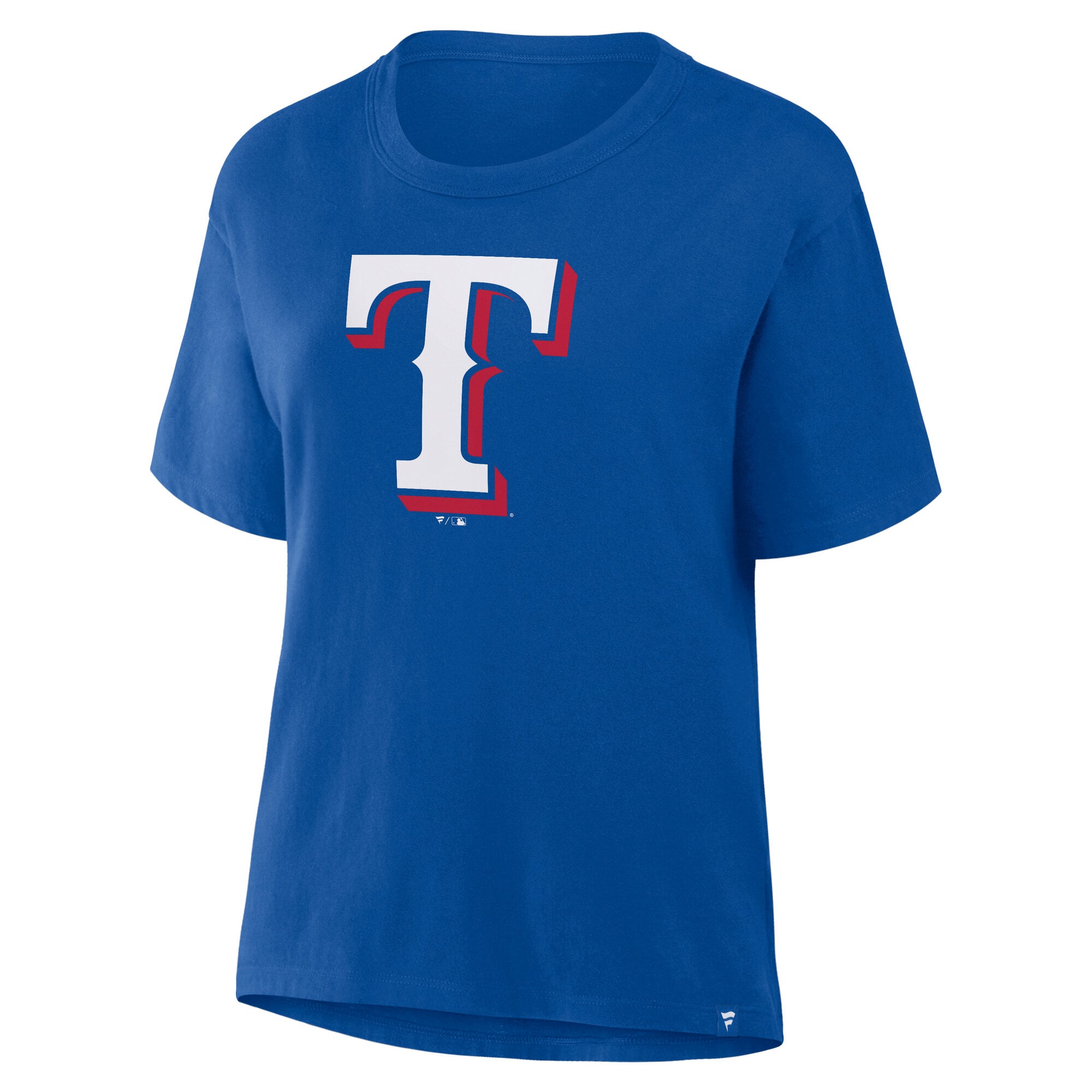 Women's Fanatics Royal Texas Rangers Essential Legacy T-Shirt