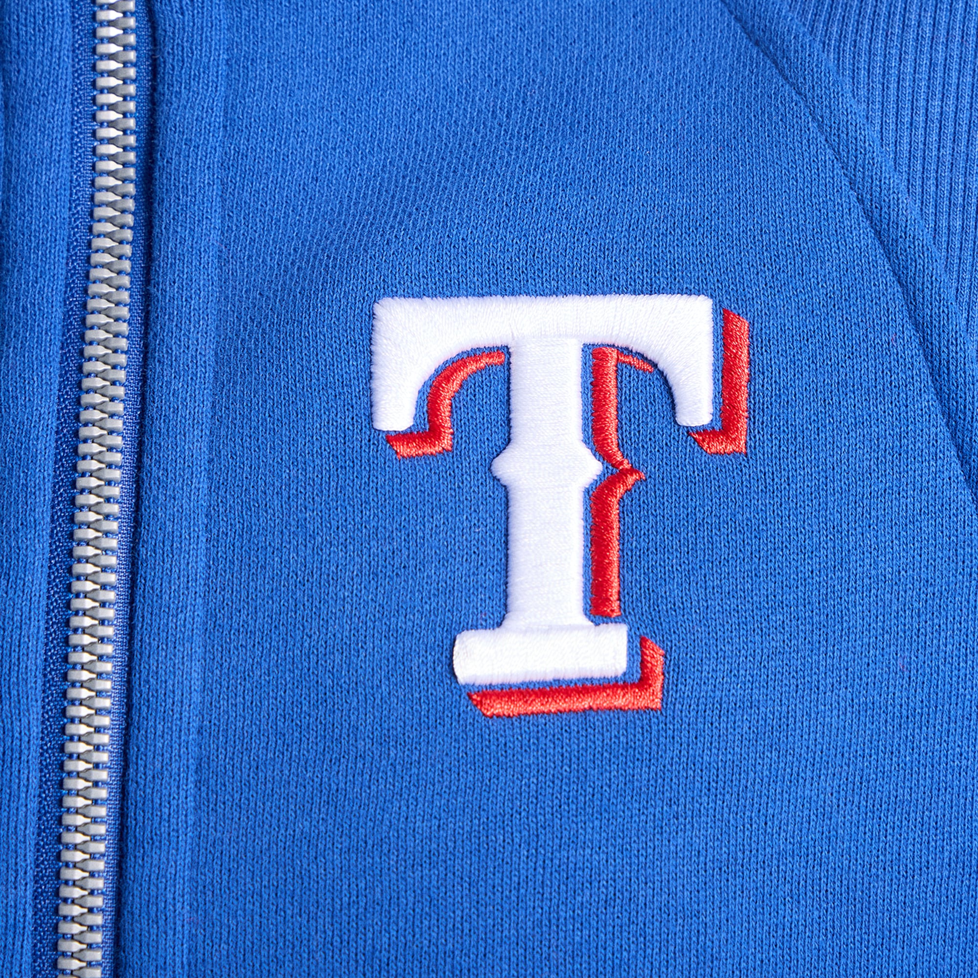 Sweat à capuche zippé oversize bleu cyber Texas Rangers Scuba pour femme de lululemon