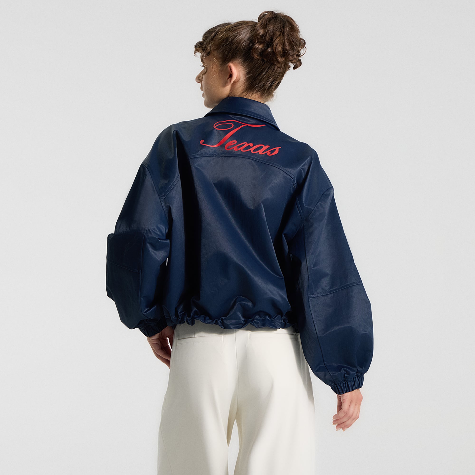 Veste d'entraîneur lululemon True Navy Texas Rangers pour femme