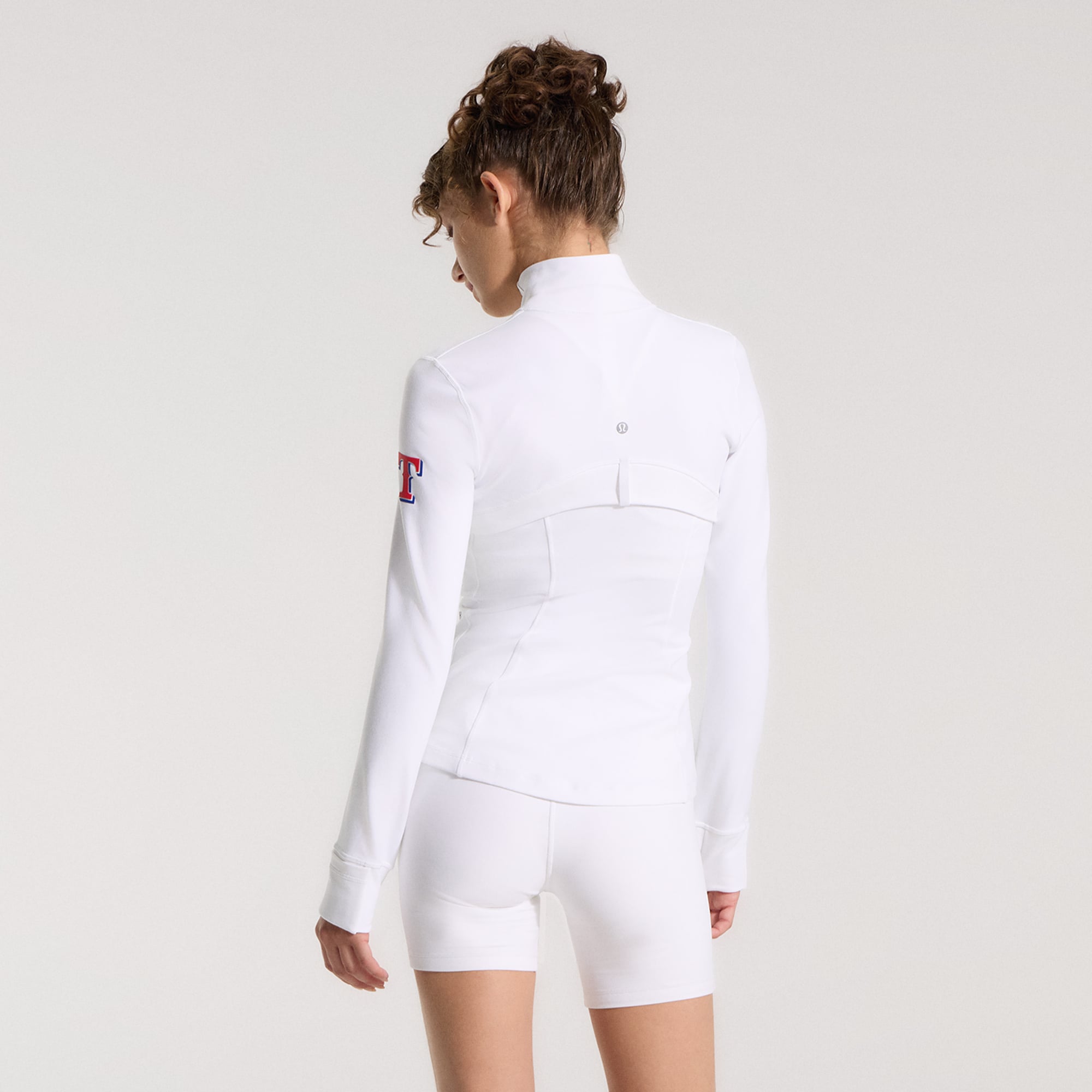 Veste Define blanche Texas Rangers pour femmes de lululemon *Luon™