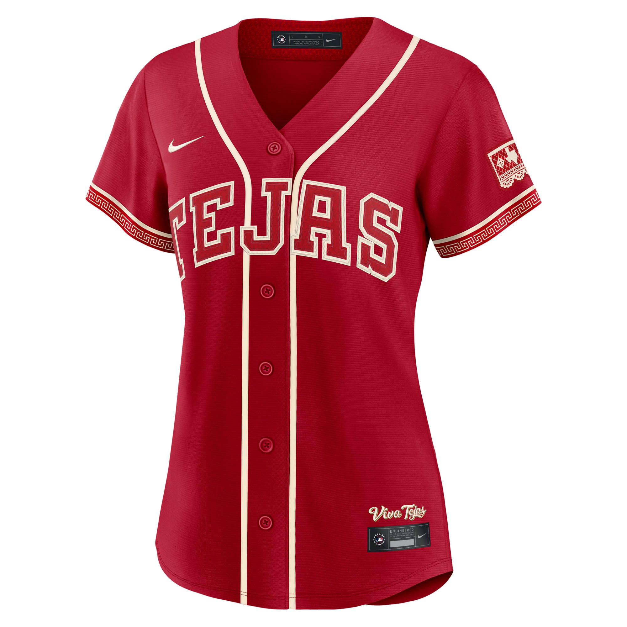 Women's Nike Red Texas Rangers 2026 City Connect Stadium Jersey