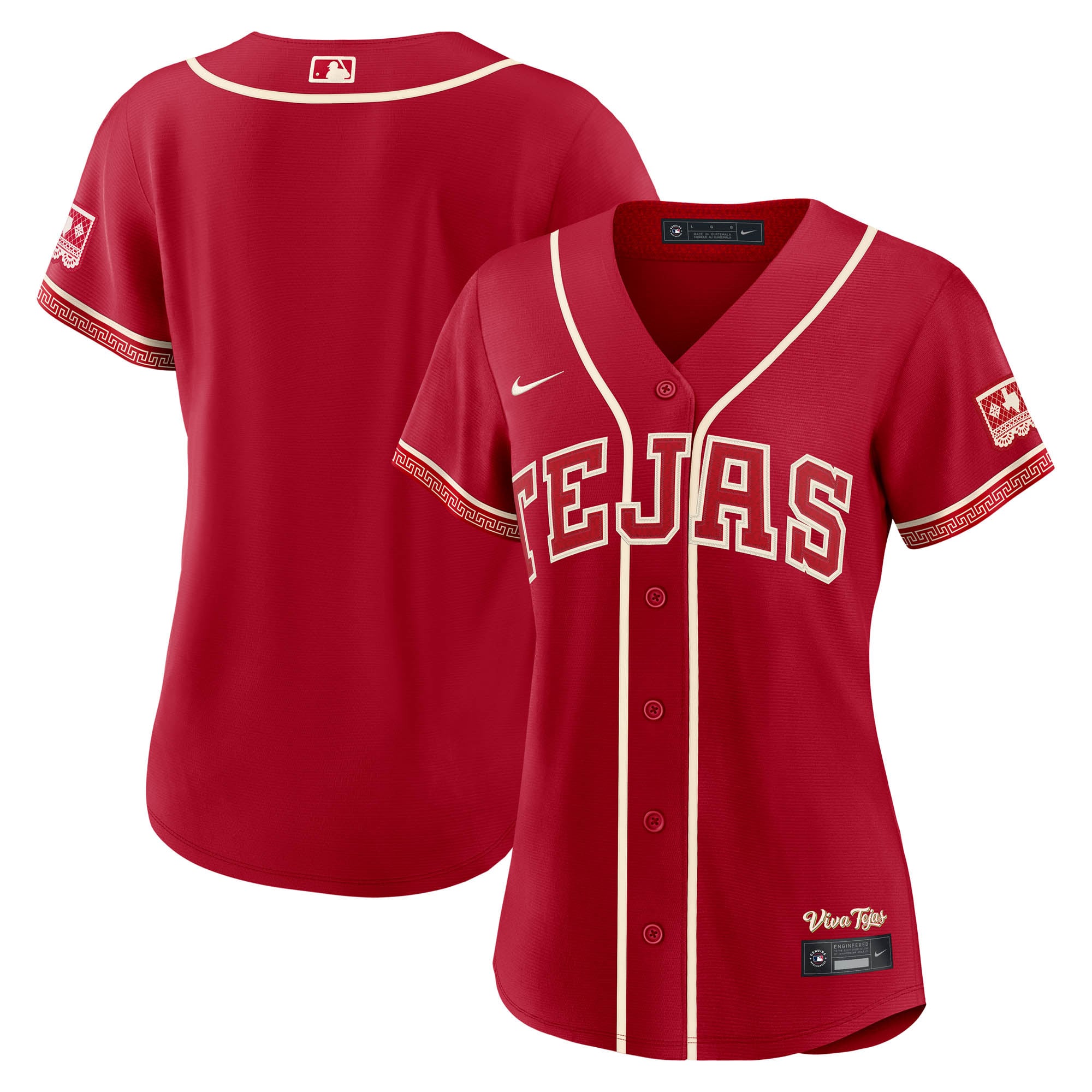 Women's Nike Red Texas Rangers 2026 City Connect Stadium Jersey