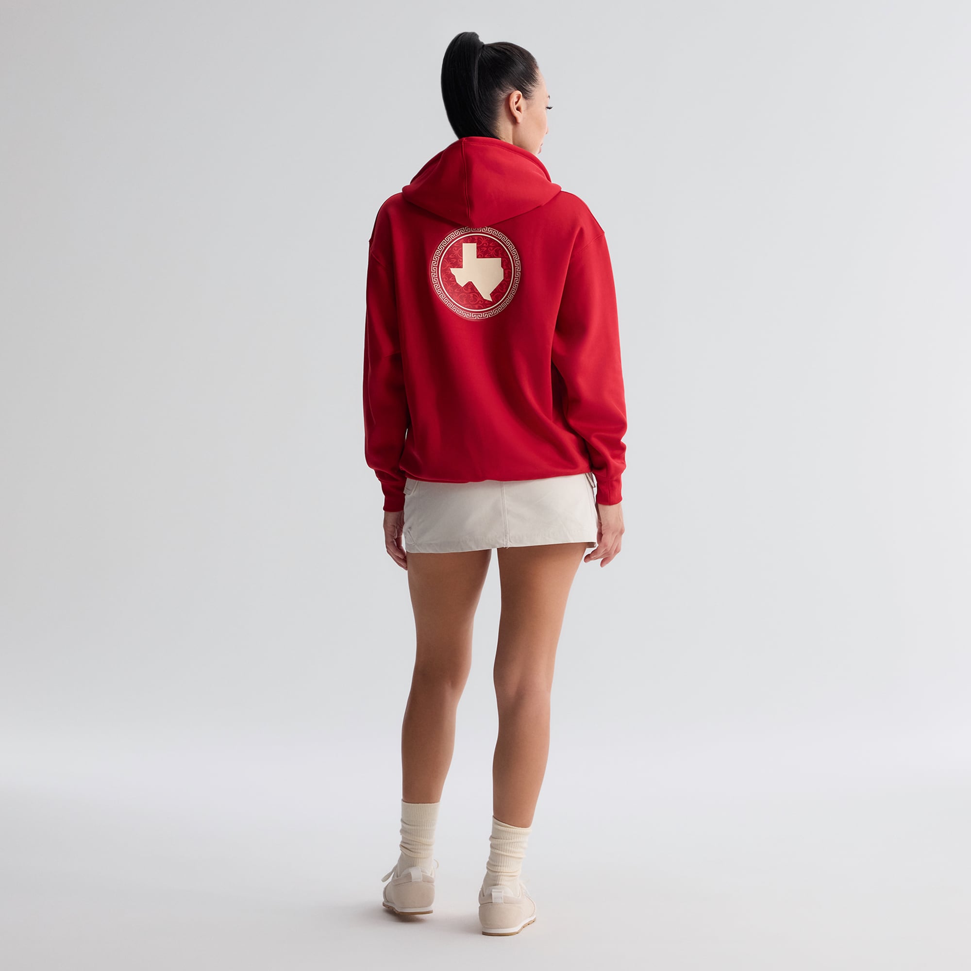 Sweat à capuche Nike City Connect Therma Authentic Collection Rangers rouge pour femme