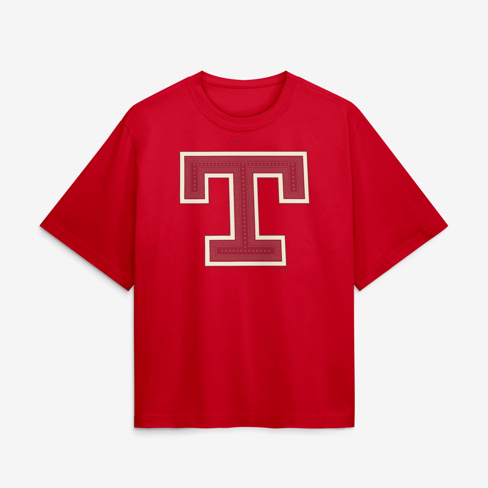 Women's Nike Red Texas Rangers Premium Essentials Relaxed Boxy T-Shirt