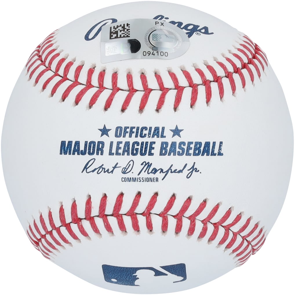 Wyatt Langford Texas Rangers Autographed Baseball