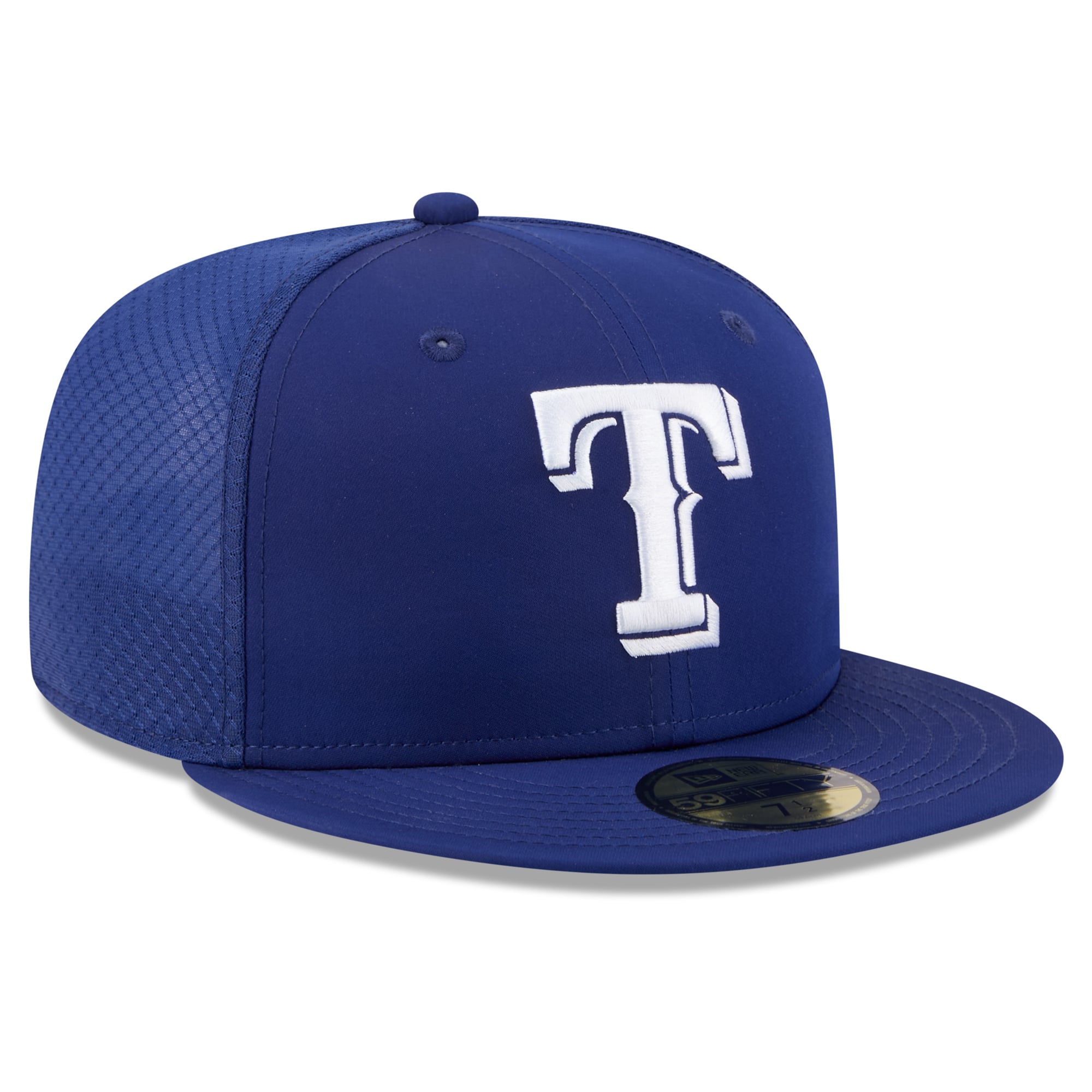 Youth New Era Royal Texas Rangers Batting Practice 59FIFTY Fitted Hat