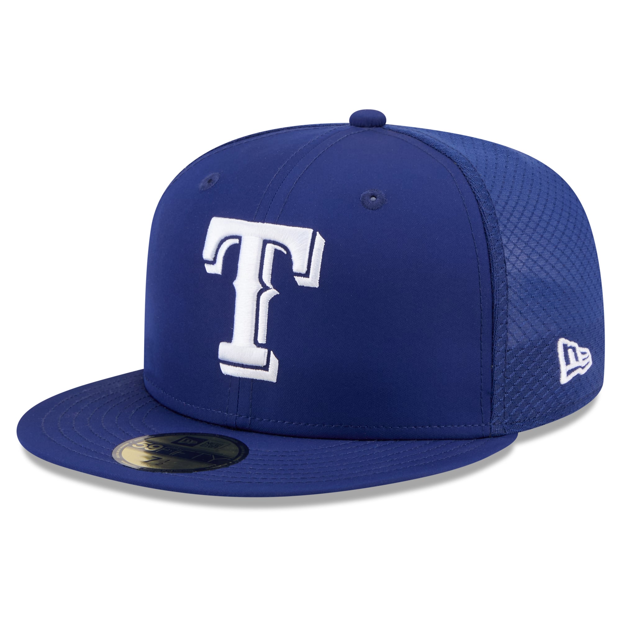 Youth New Era Royal Texas Rangers Batting Practice 59FIFTY Fitted Hat