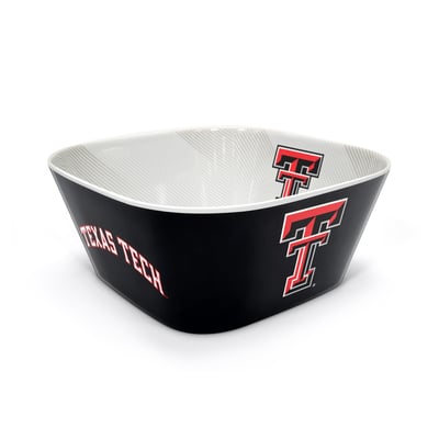 Texas Tech Red Raiders Fanpoint Large Party Bowl