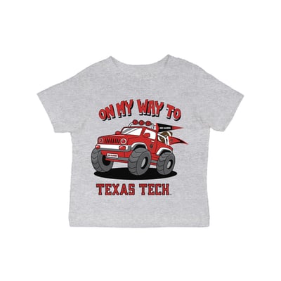 Texas Tech Red Raiders Vive La Fete Infant On My Way T-Shirt - Gray