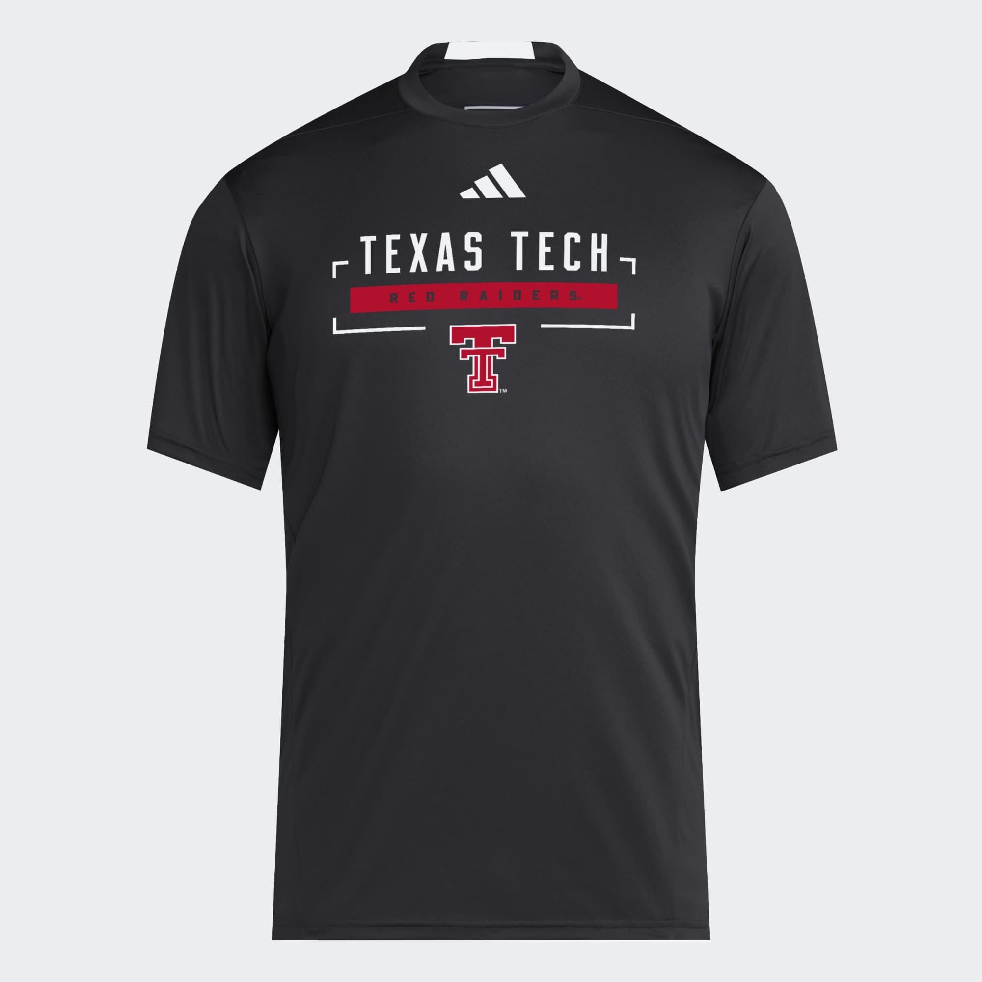 Men's adidas Black Texas Tech Red Raiders D4T Tri-Blend T-Shirt