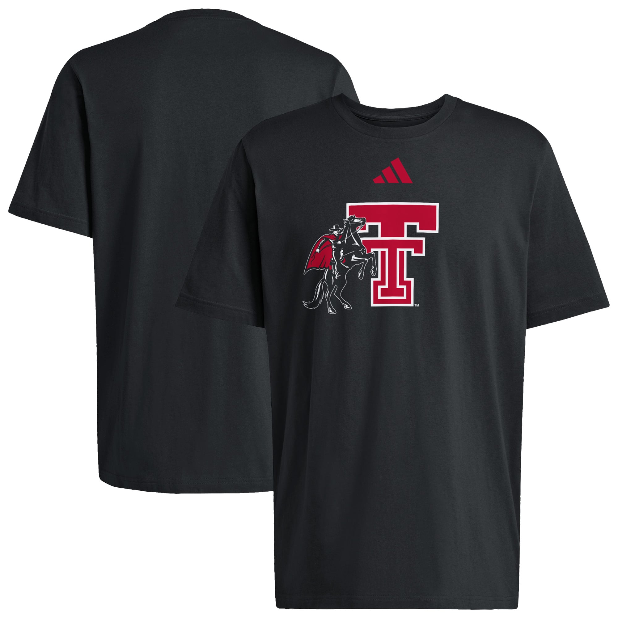 Men's adidas Black Texas Tech Red Raiders Graphic T-Shirt