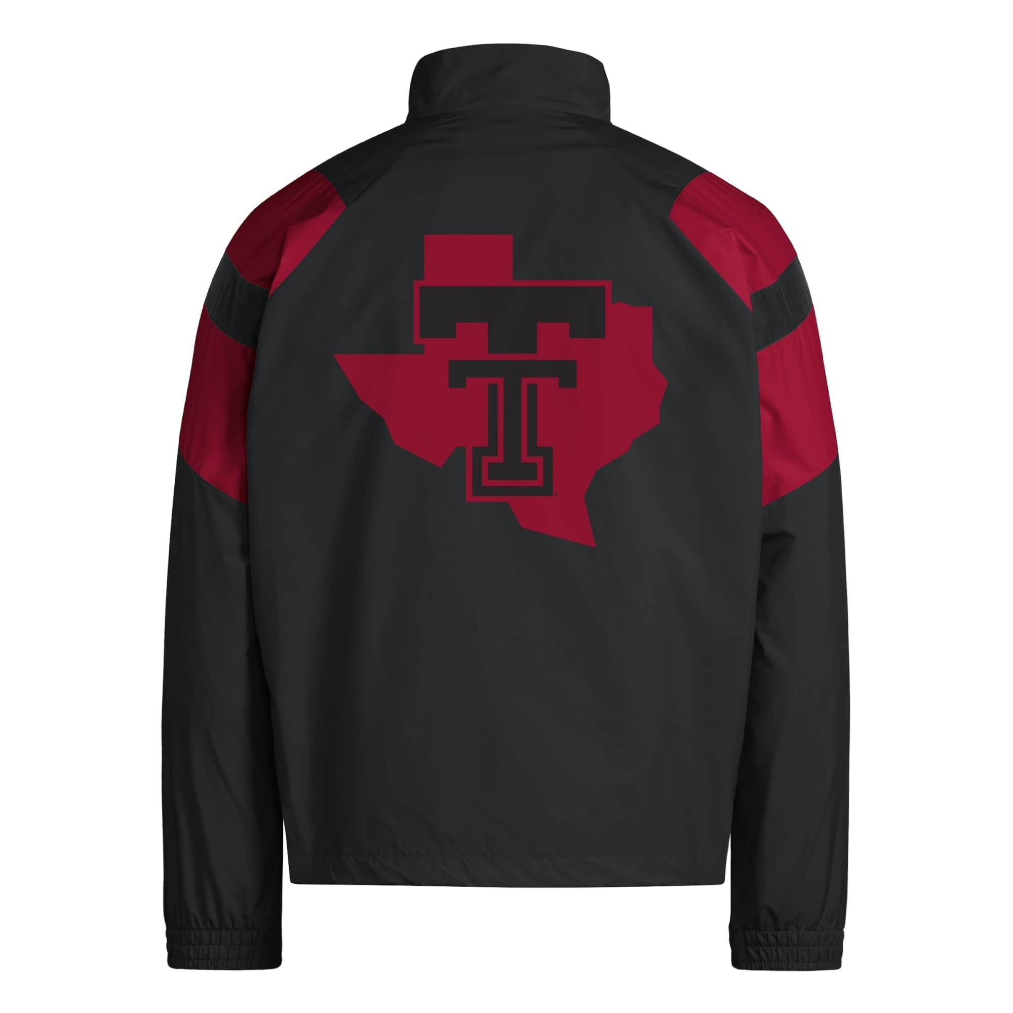 Men's adidas Black Texas Tech Red Raiders Let's Ride Full-Zip Track Jacket