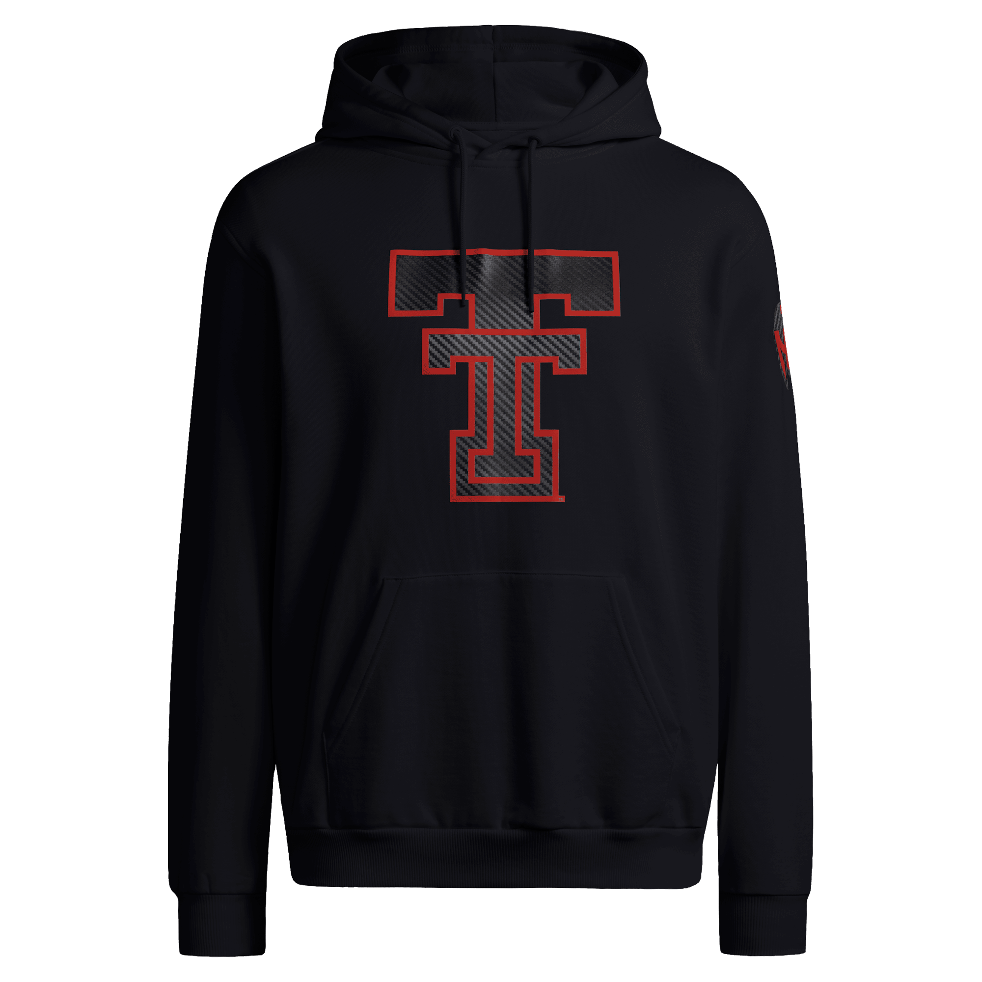 Men's adidas Black Texas Tech Red Raiders Let's Ride Hoodie