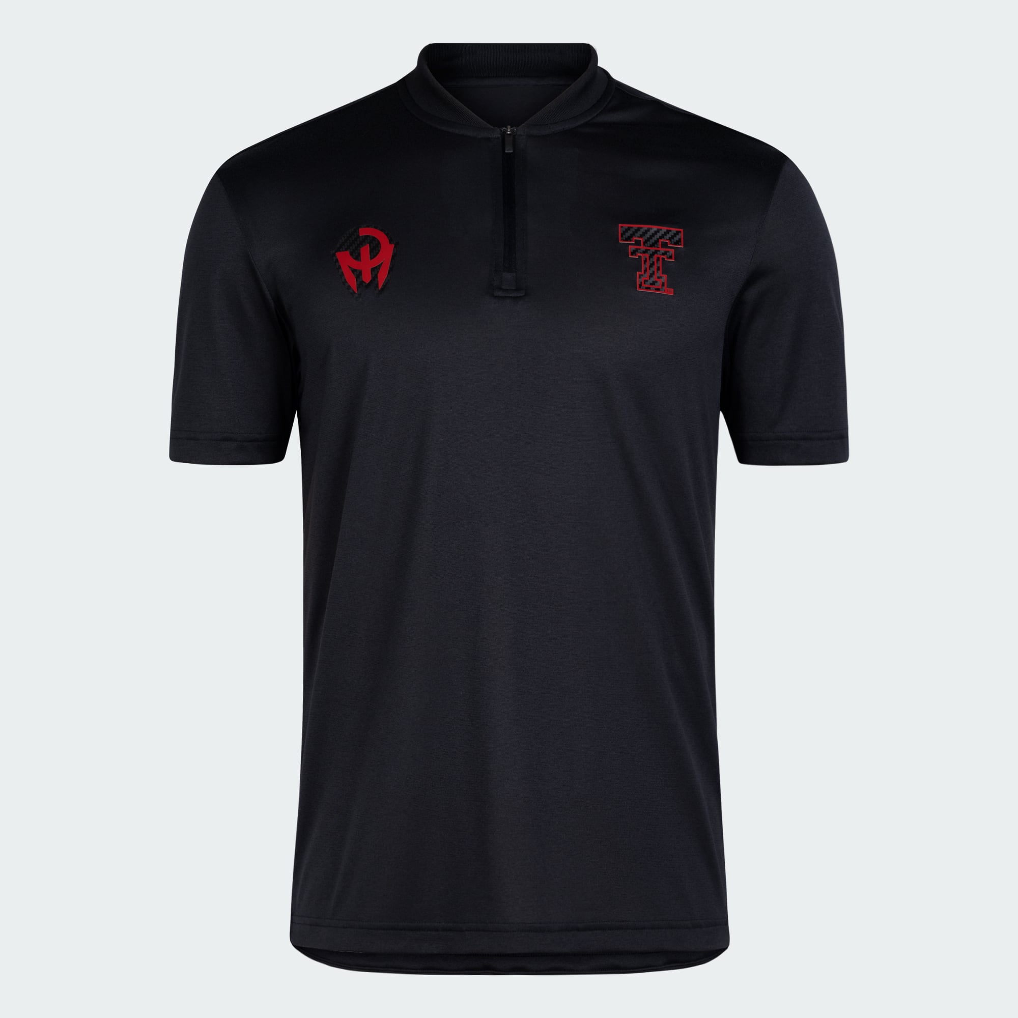 Men's adidas Black Texas Tech Red Raiders Let's Ride Polo