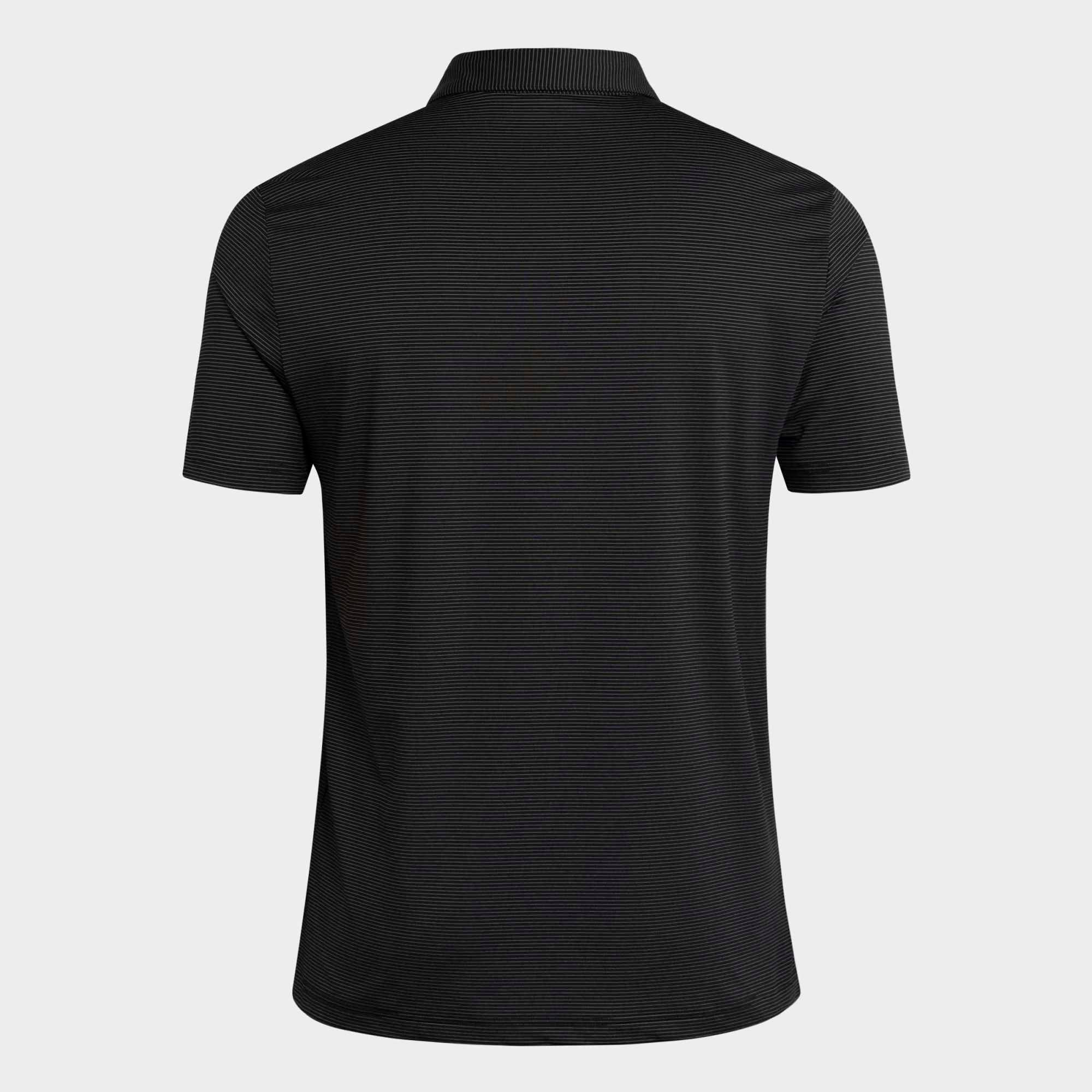 Men's adidas Black Texas Tech Red Raiders Ultimate 365 Stripe Polo