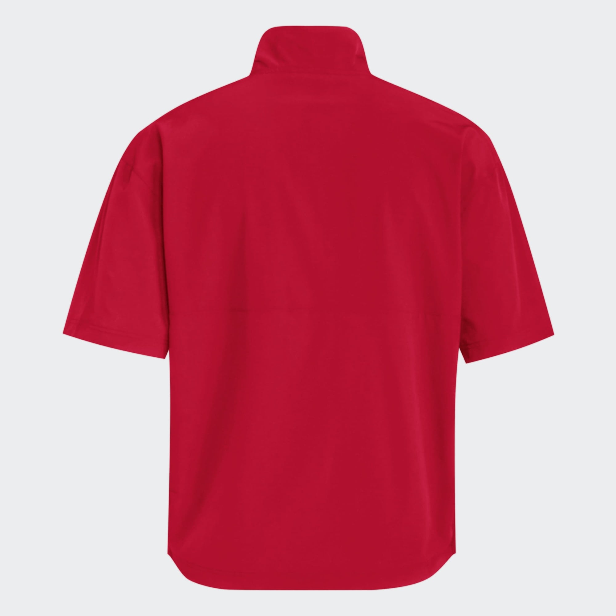 Men's adidas  Red Texas Tech Raiders 2026 Sideline Woven Quarter-Zip Short Sleeve Jacket