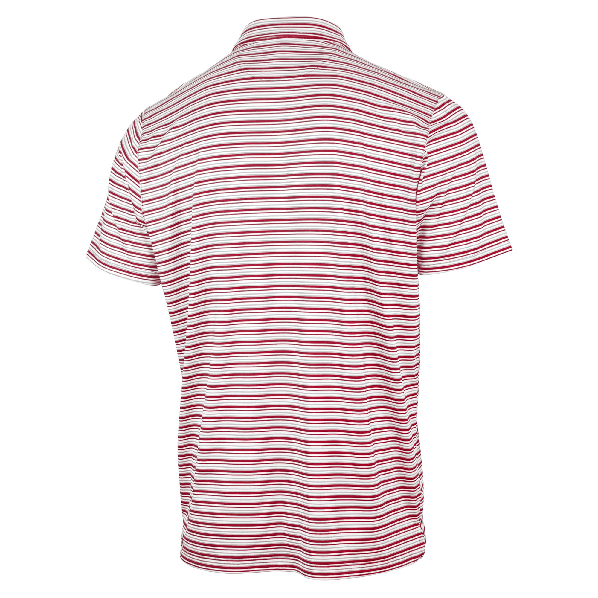 Men's Antigua Red Texas Tech Raiders Space Stripe Polo