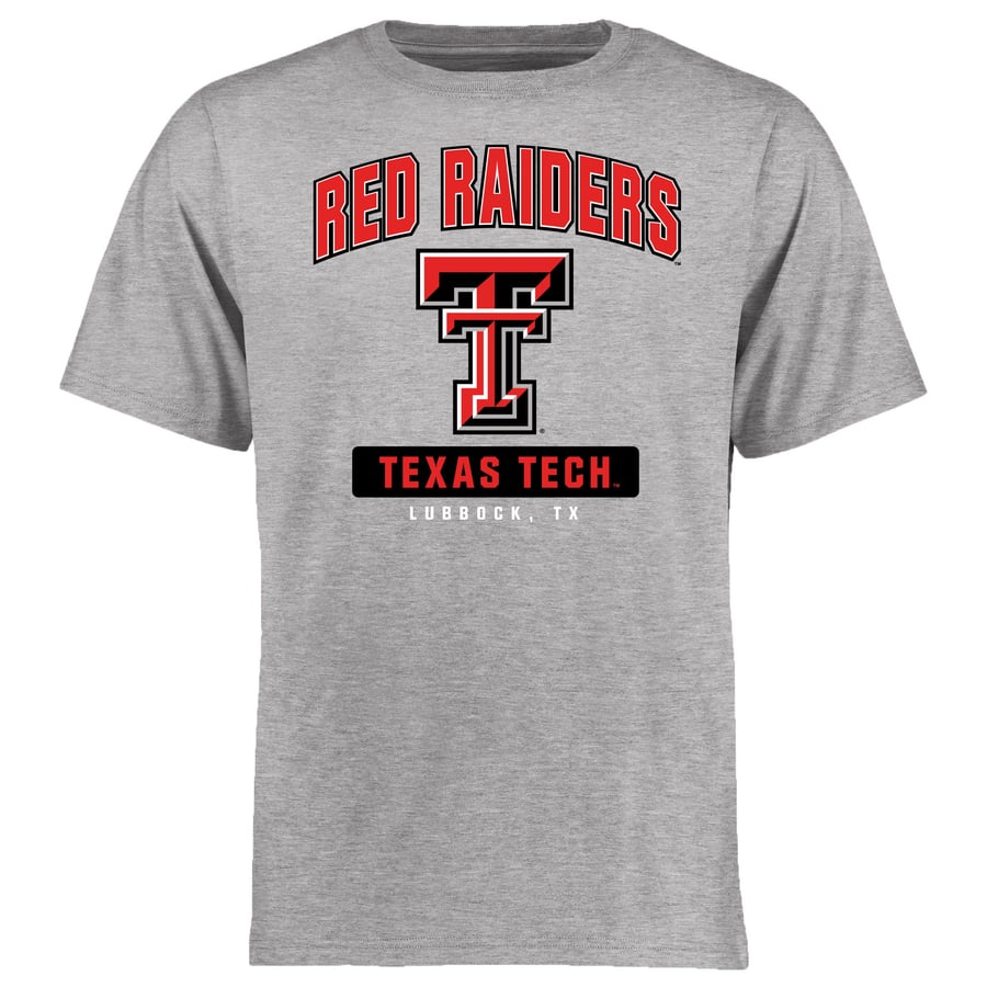 Texas Tech Shirts Lubbock Tx Men's Ash Texas Tech Red Raiders Big