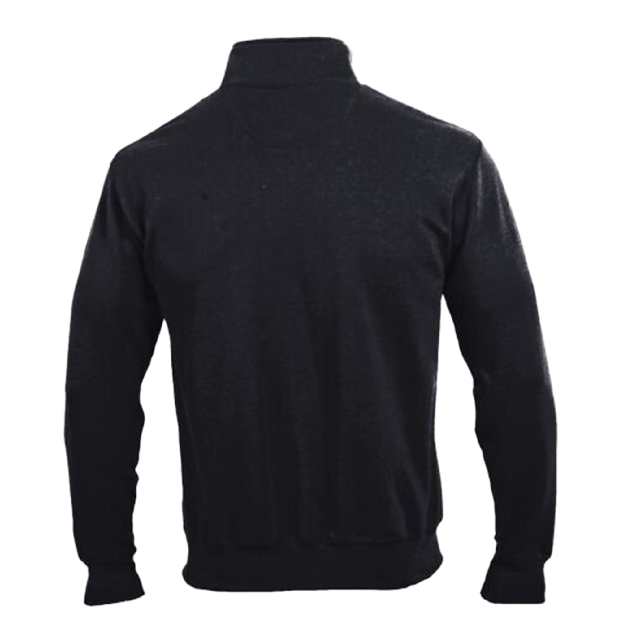 Men's Champion  Black Texas Tech Red Raiders Powerblend Quarter-Zip Pullover