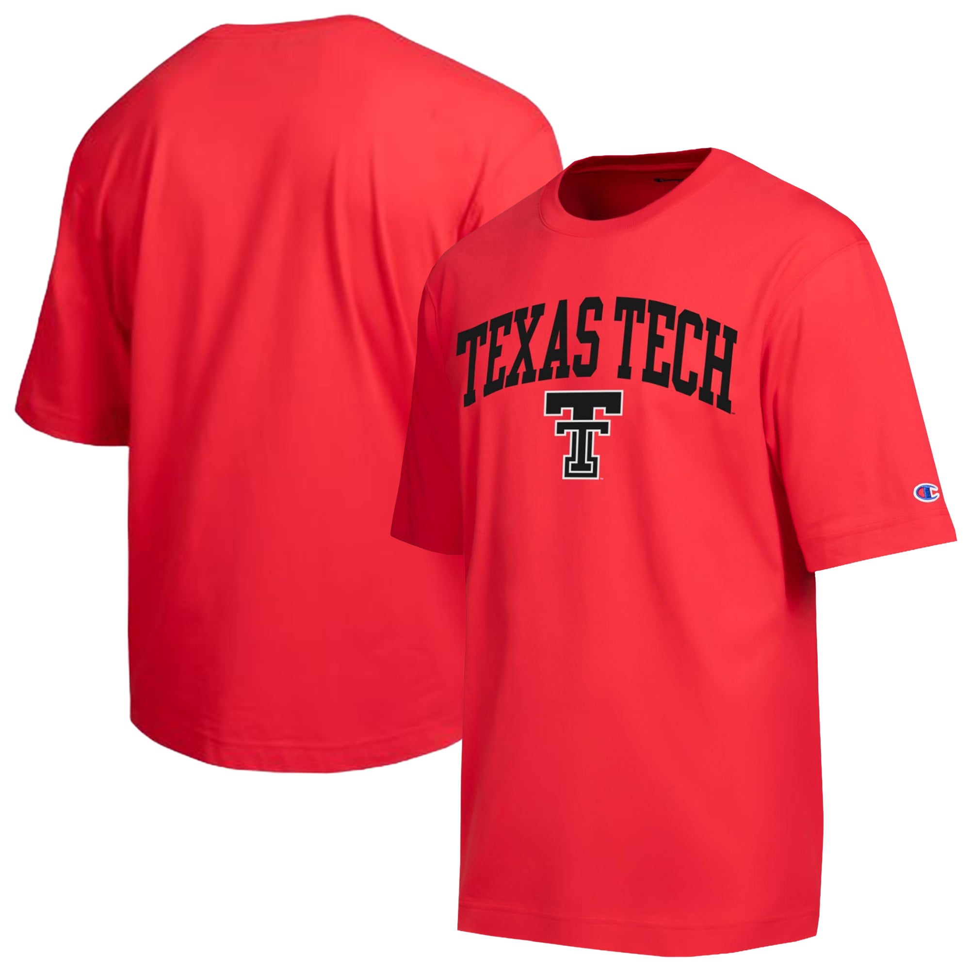 Men's Champion Red Texas Tech Raiders Scholar All-Star T-Shirt