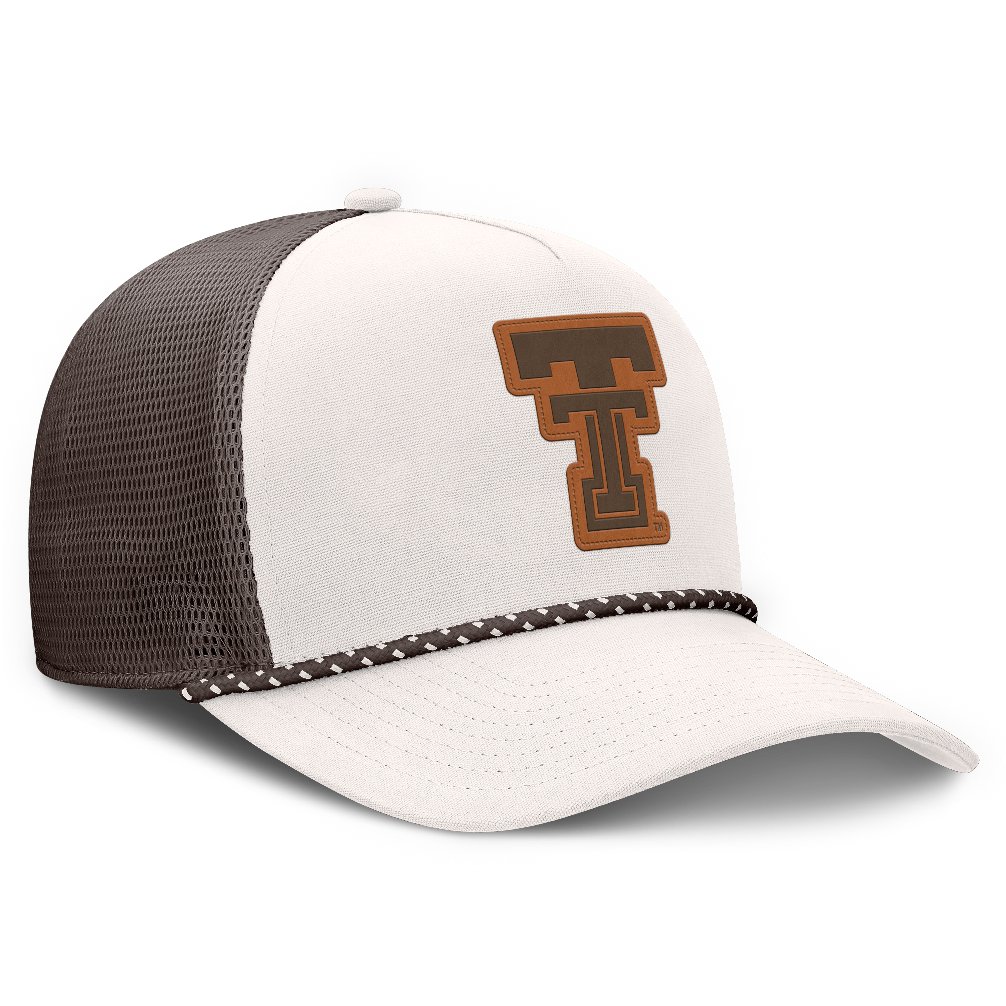Men's Fanatics Natural Texas Tech Red Raiders Bronco Trucker Adjustable Hat