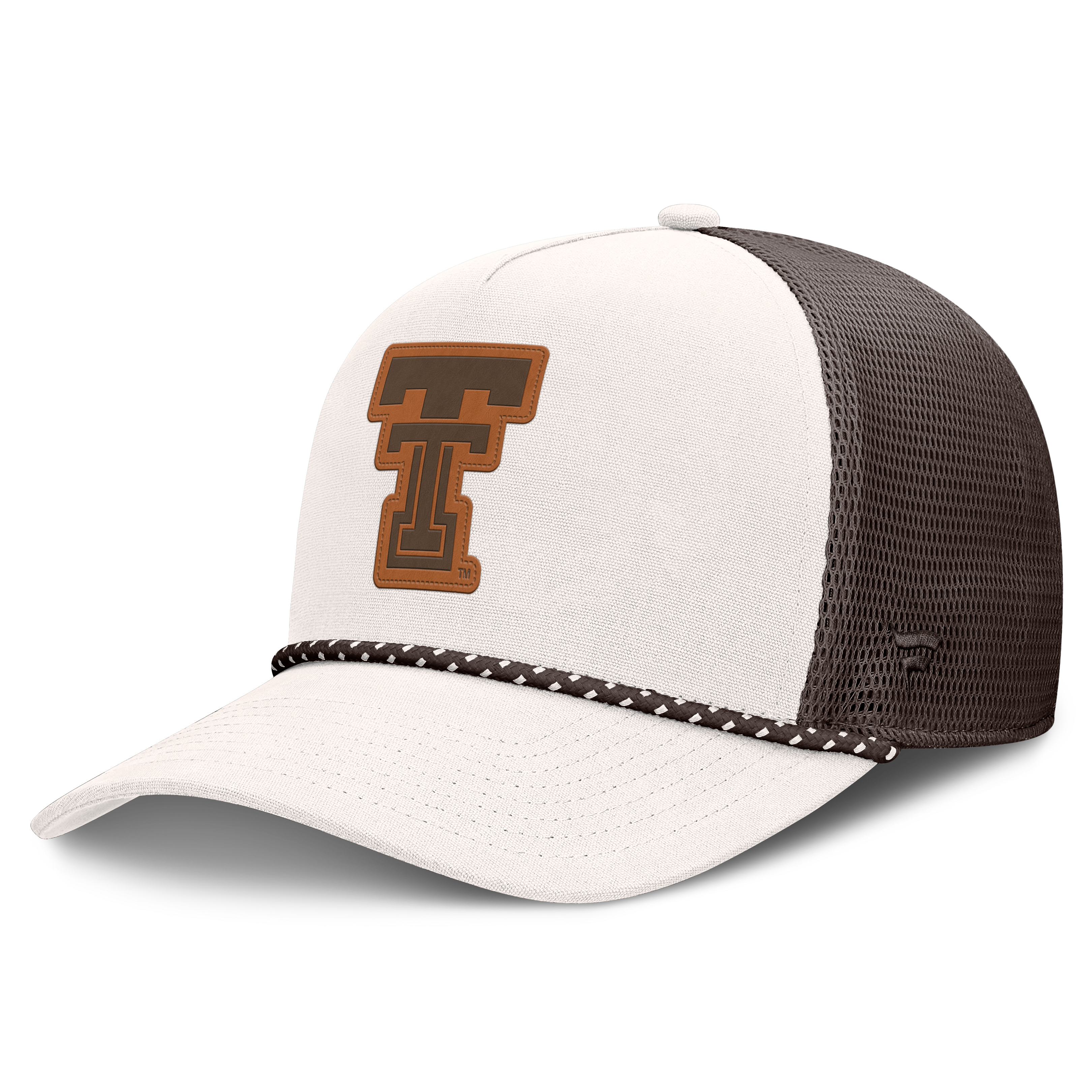 Men's Fanatics Natural Texas Tech Red Raiders Bronco Trucker Adjustable Hat