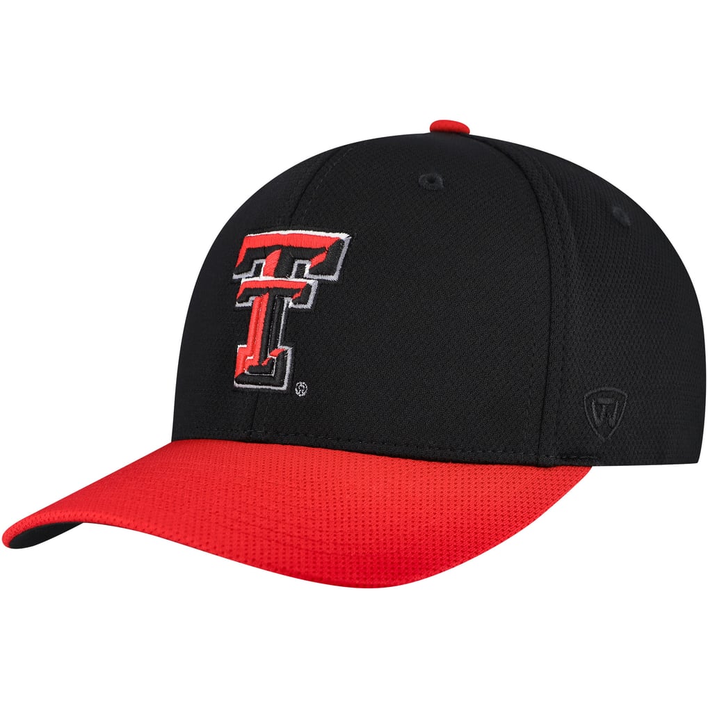 Men's Top of the World Black/Red Texas Tech Red Raiders Reflex Two-Tone ...