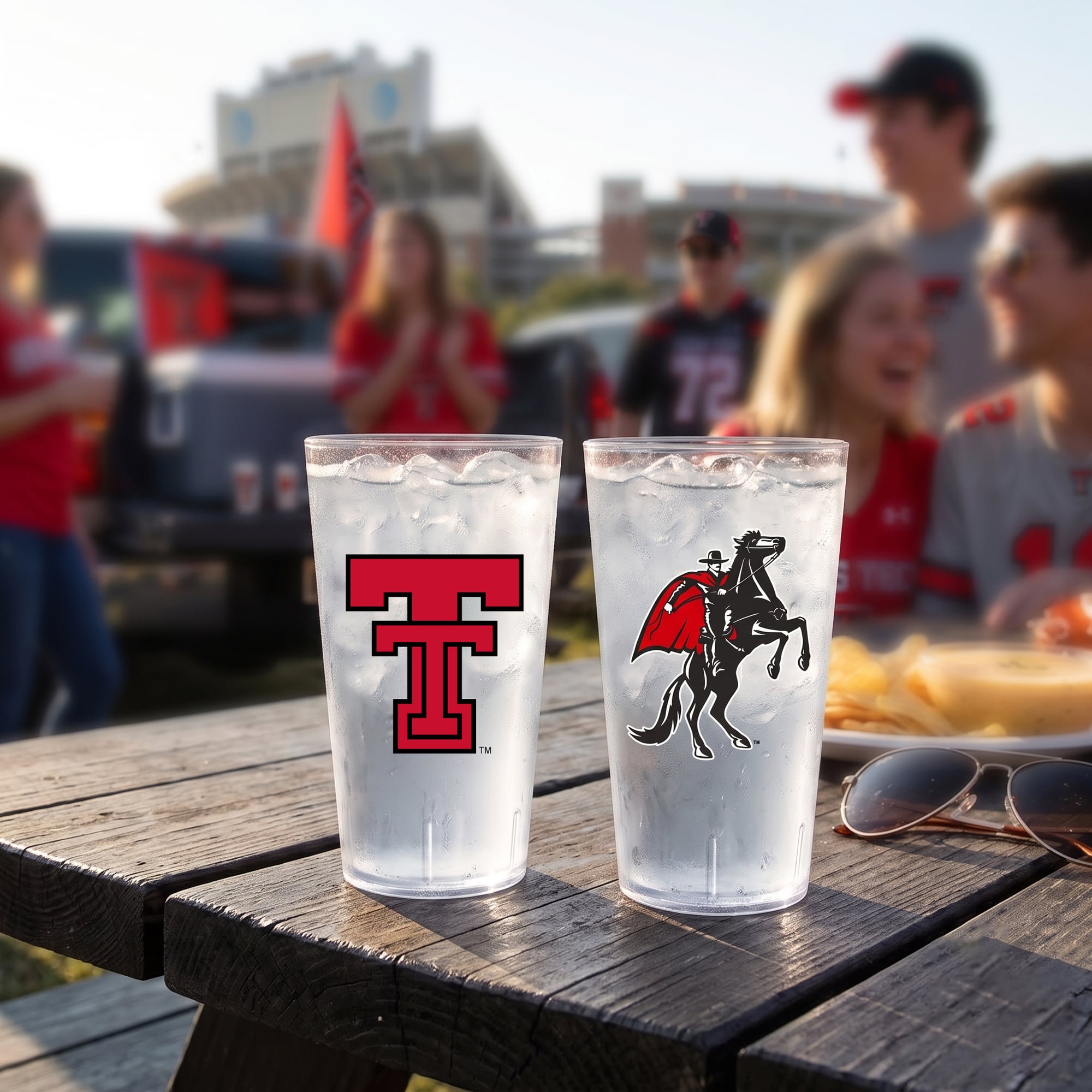 Texas Tech Red Raiders 24oz. Two-Pack Tritan Tumbler Set