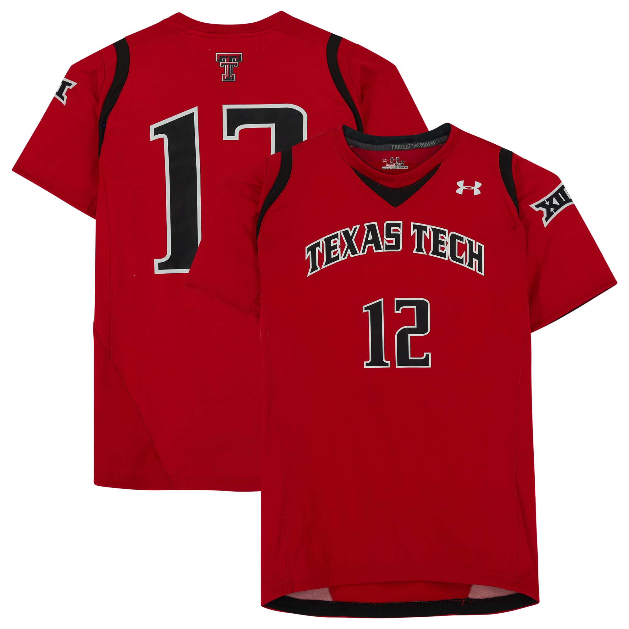 Maillot rouge numéro des Texas Tech Red Raiders émis par le programme d'athlétisme