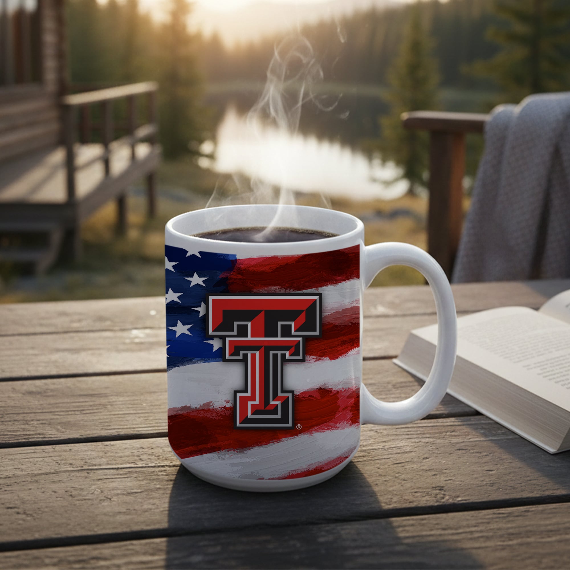 Texas Tech Red Raiders Two-Pack 15oz. Americana Mug Set