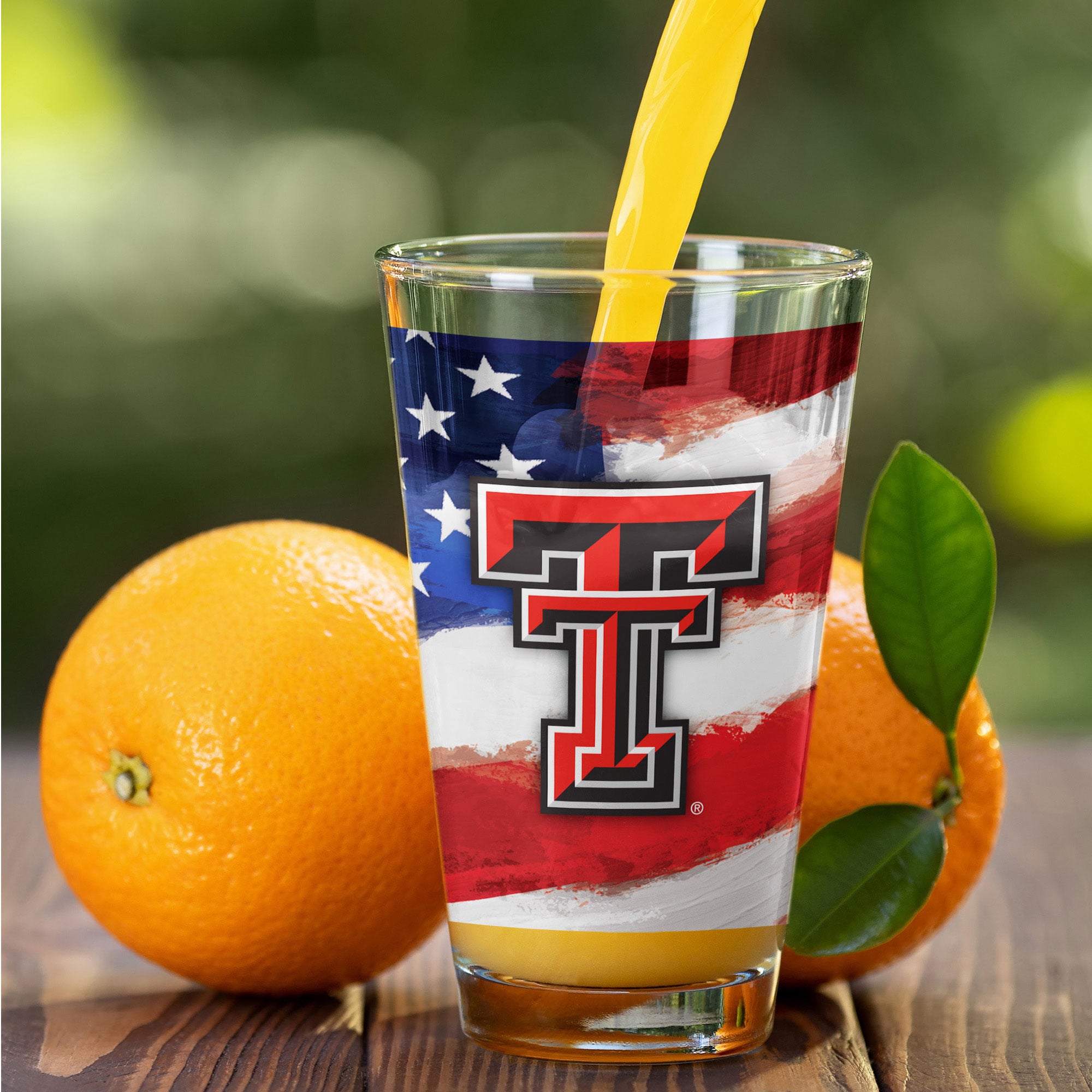 Lot de deux verres à bière de style américain de 473 ml (16 oz) aux couleurs des Texas Tech Red Raiders