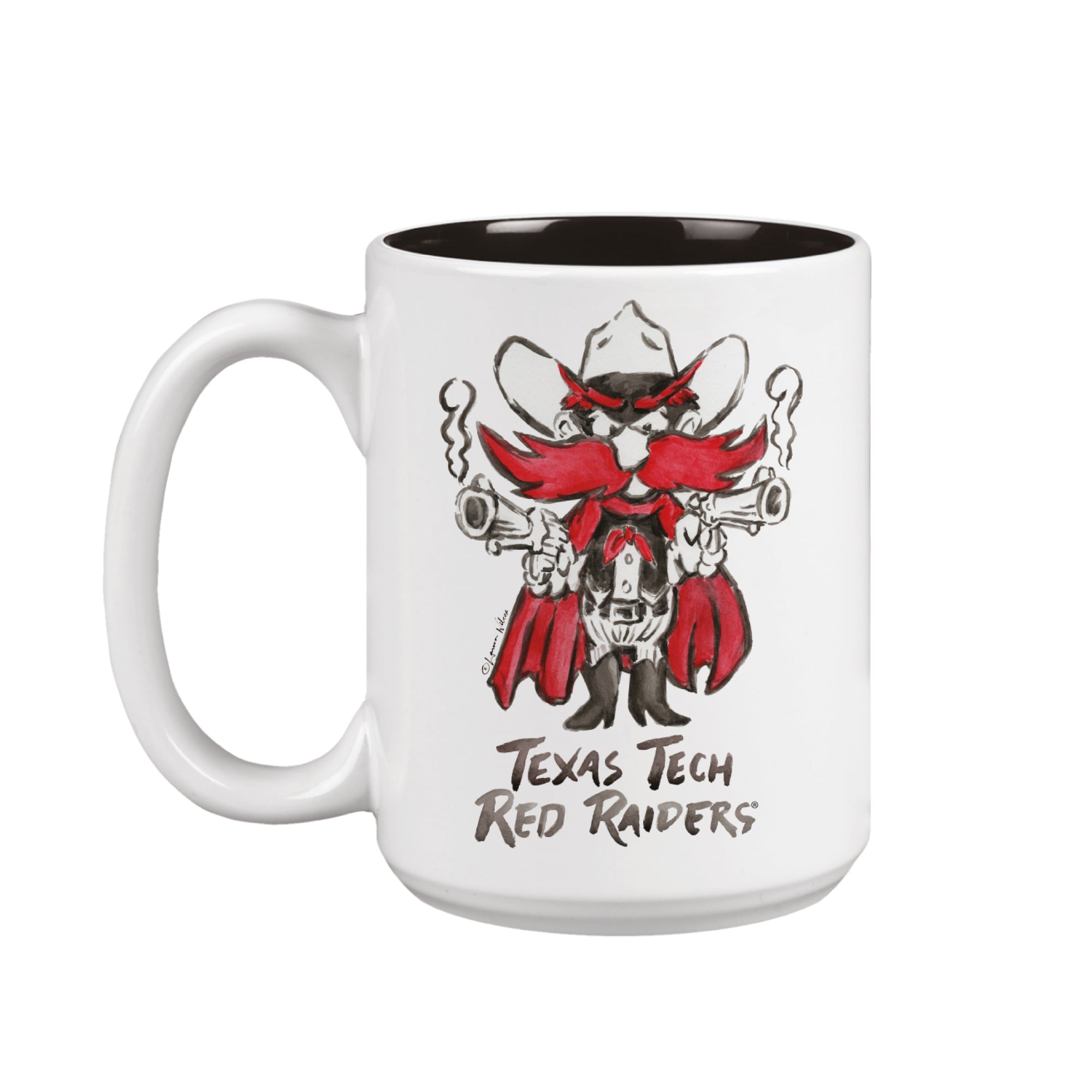 Texas Tech Red Raiders Two-Piece 15oz. Laura Wilcox Mascot Mug Set