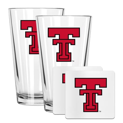 Texas Tech Red Raiders The Memory Company 16oz. Pint Glass and Coaster Set