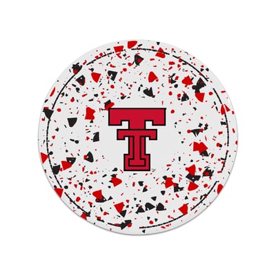 Texas Tech Red Raiders The Memory Company Circle Ceramic Coaster Set